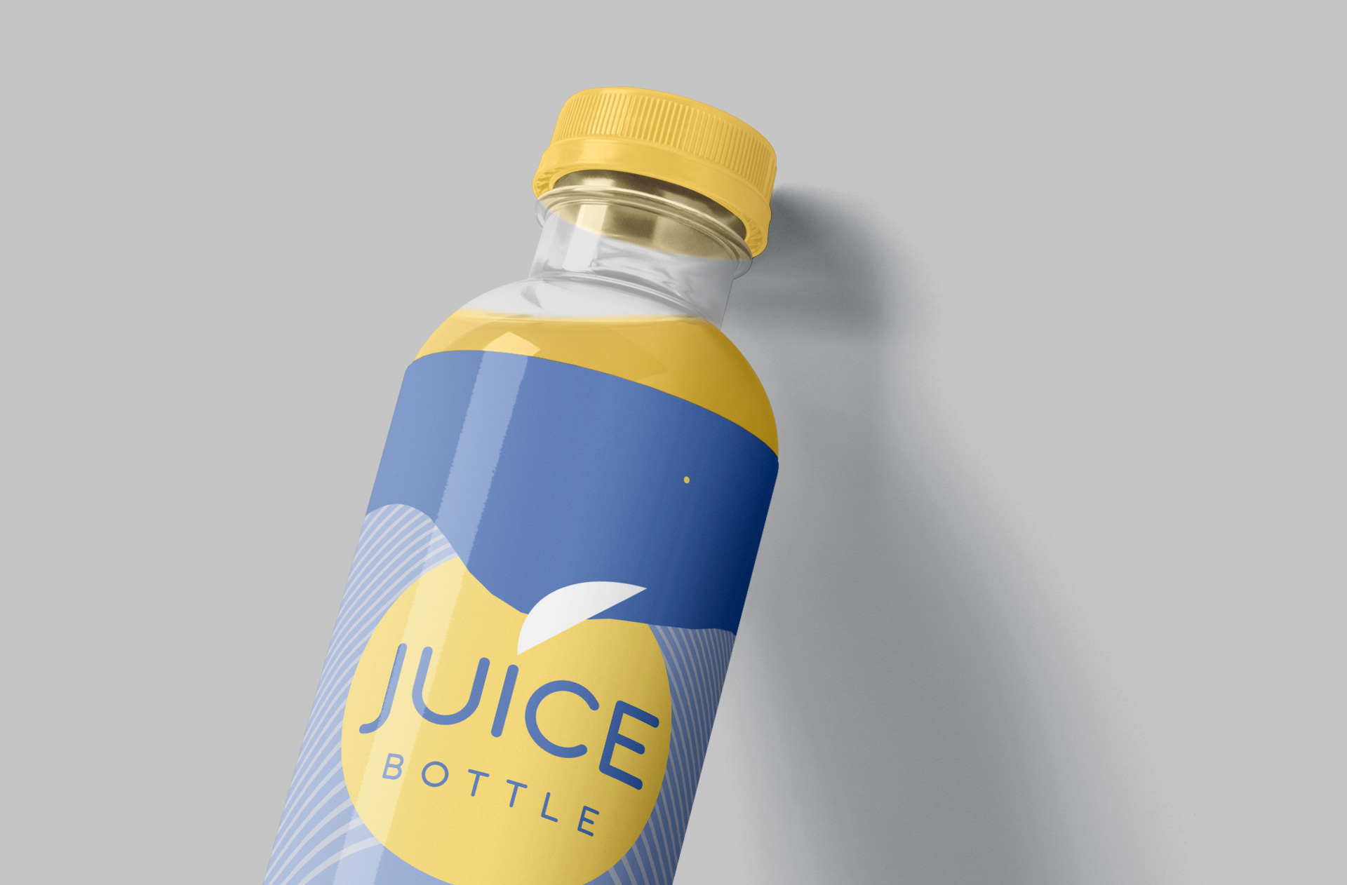 beverage branding mockup