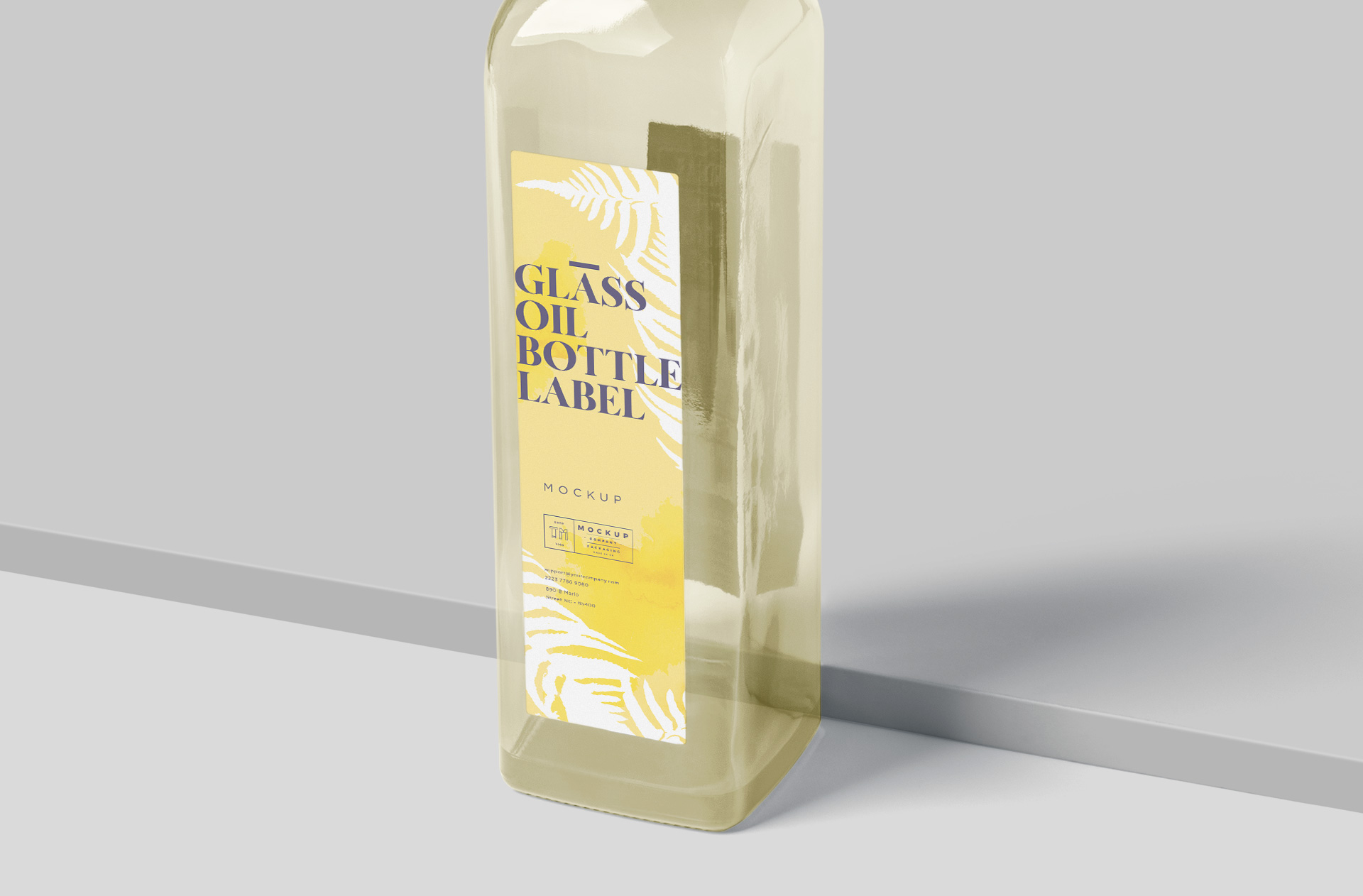 beverage packaging mockup