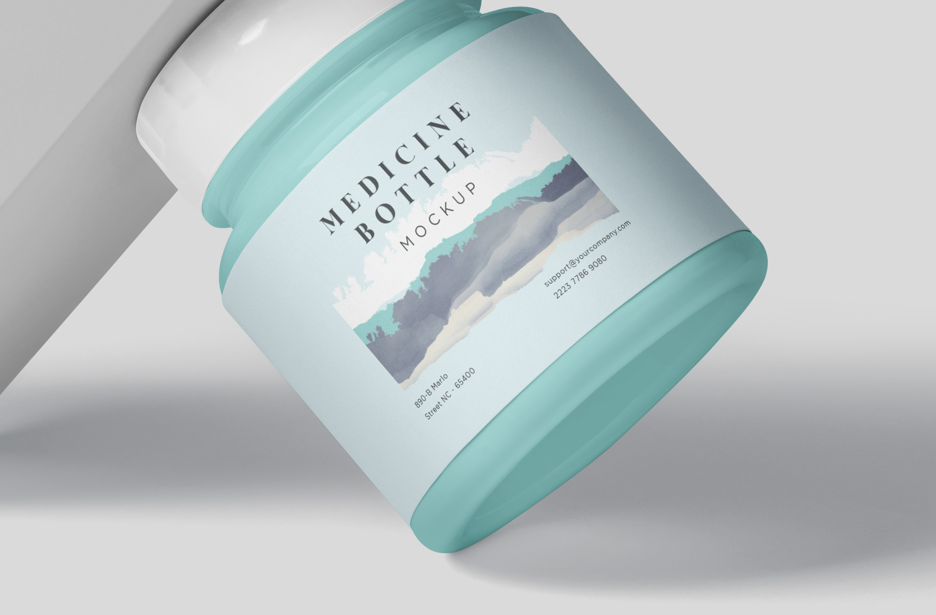 bottle label design