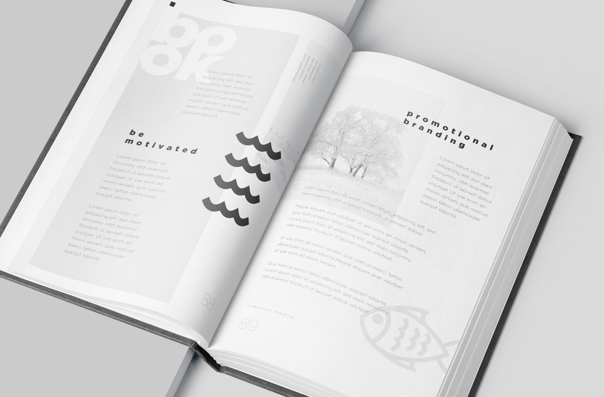 3D book mockup