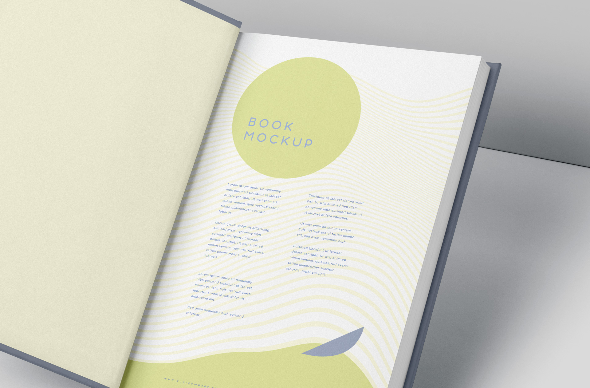 3D book mockup