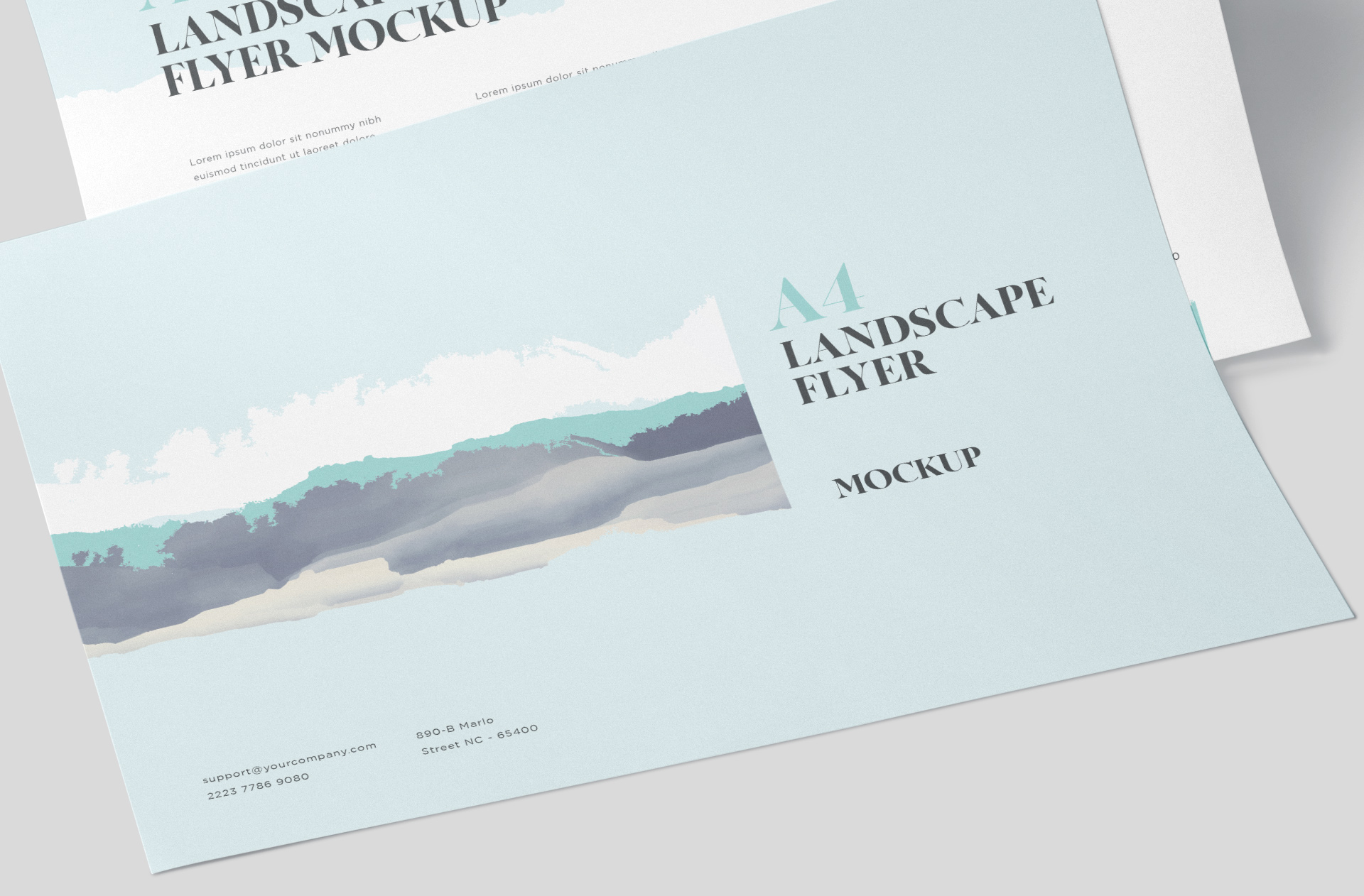 advertising flyer