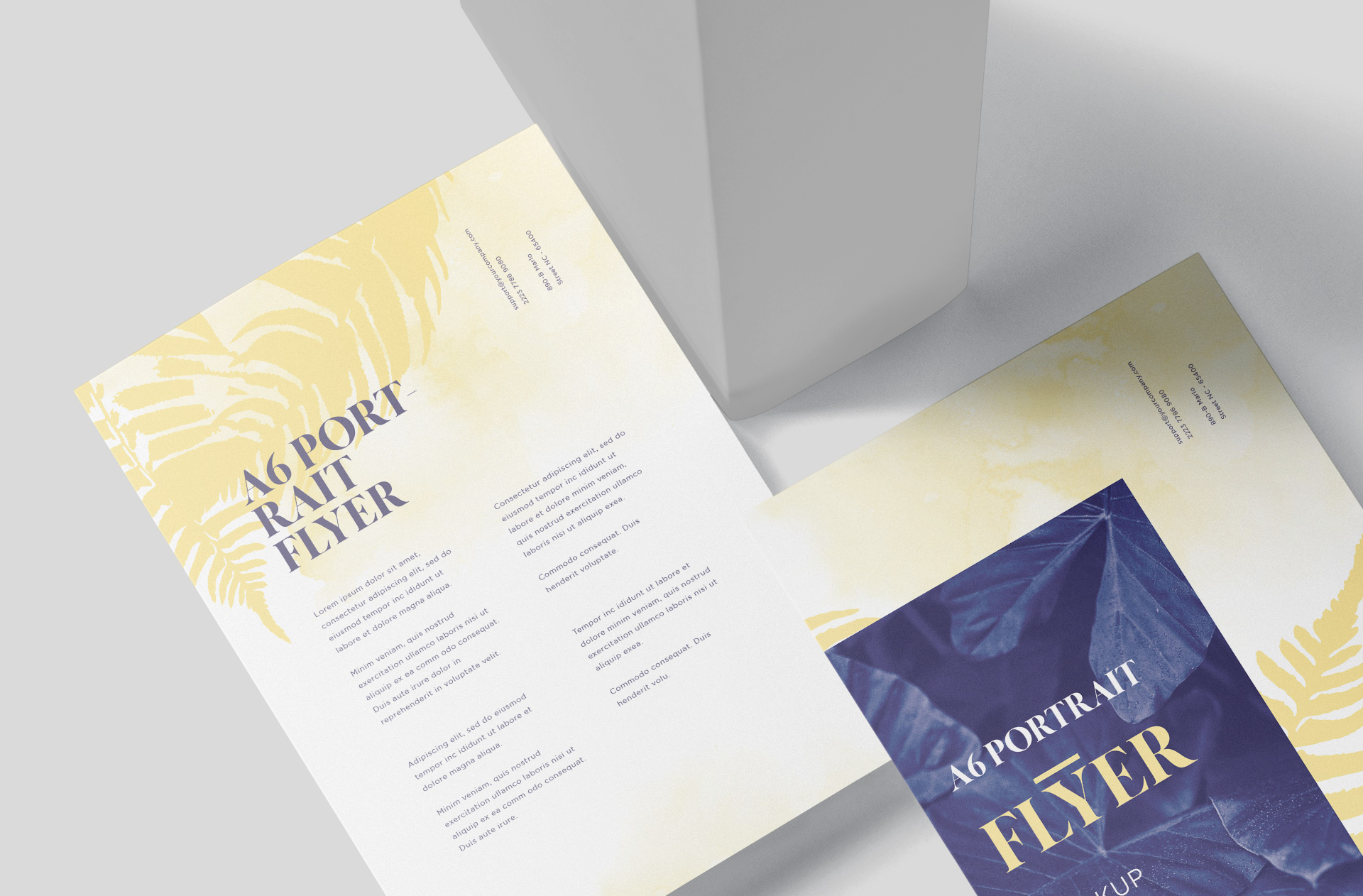 A6 flyer