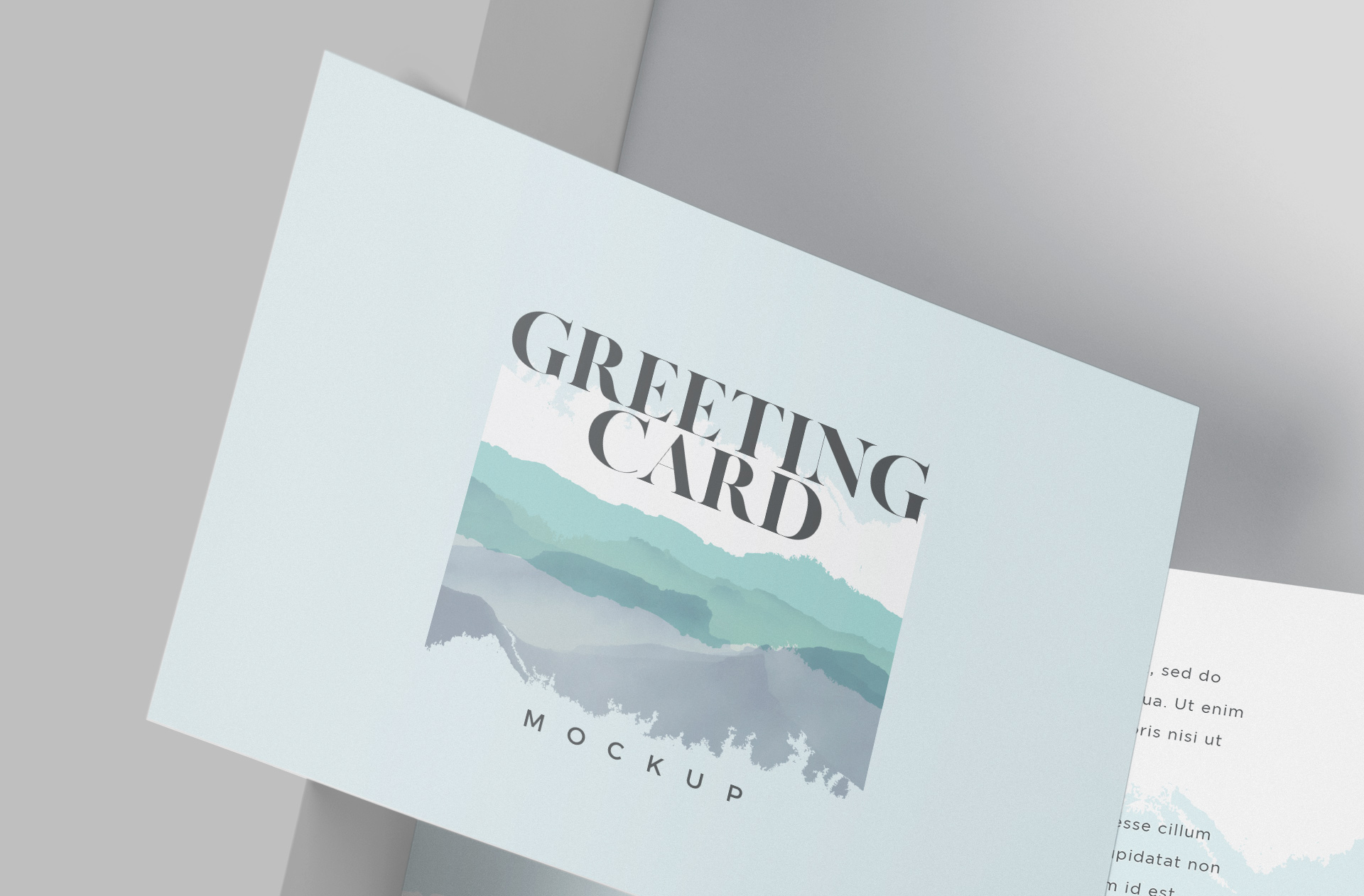 bi-fold card