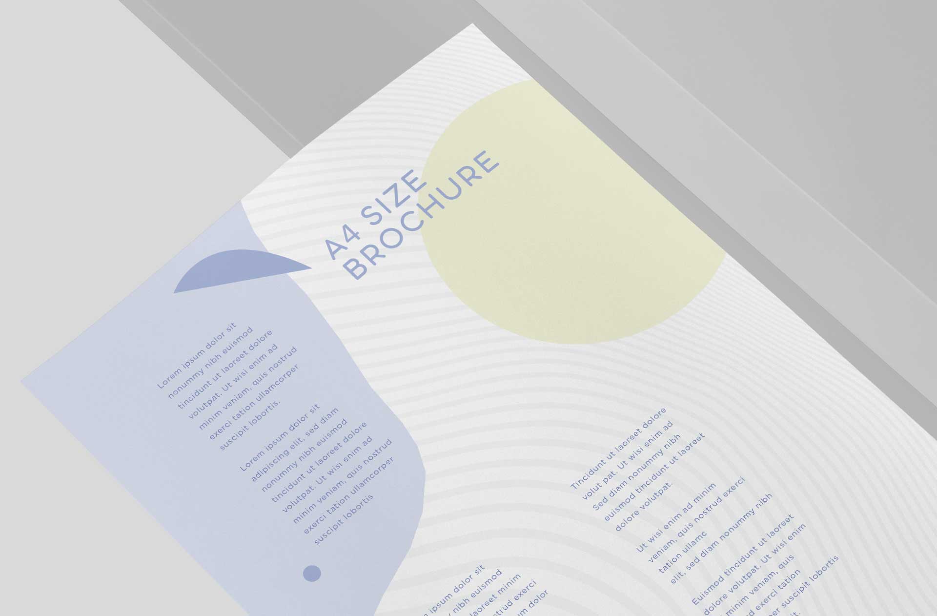 a4 brochure