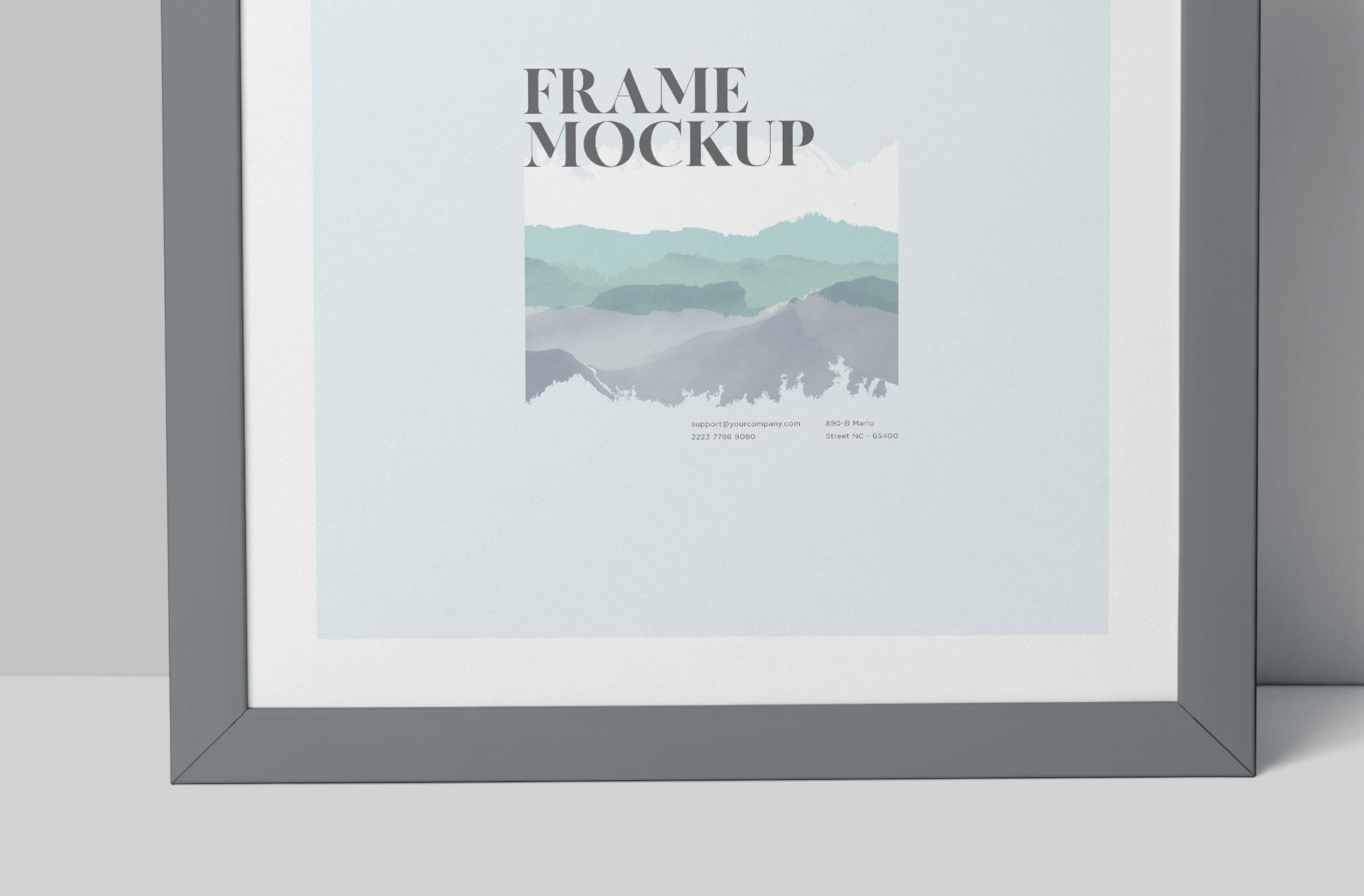 A4 frame