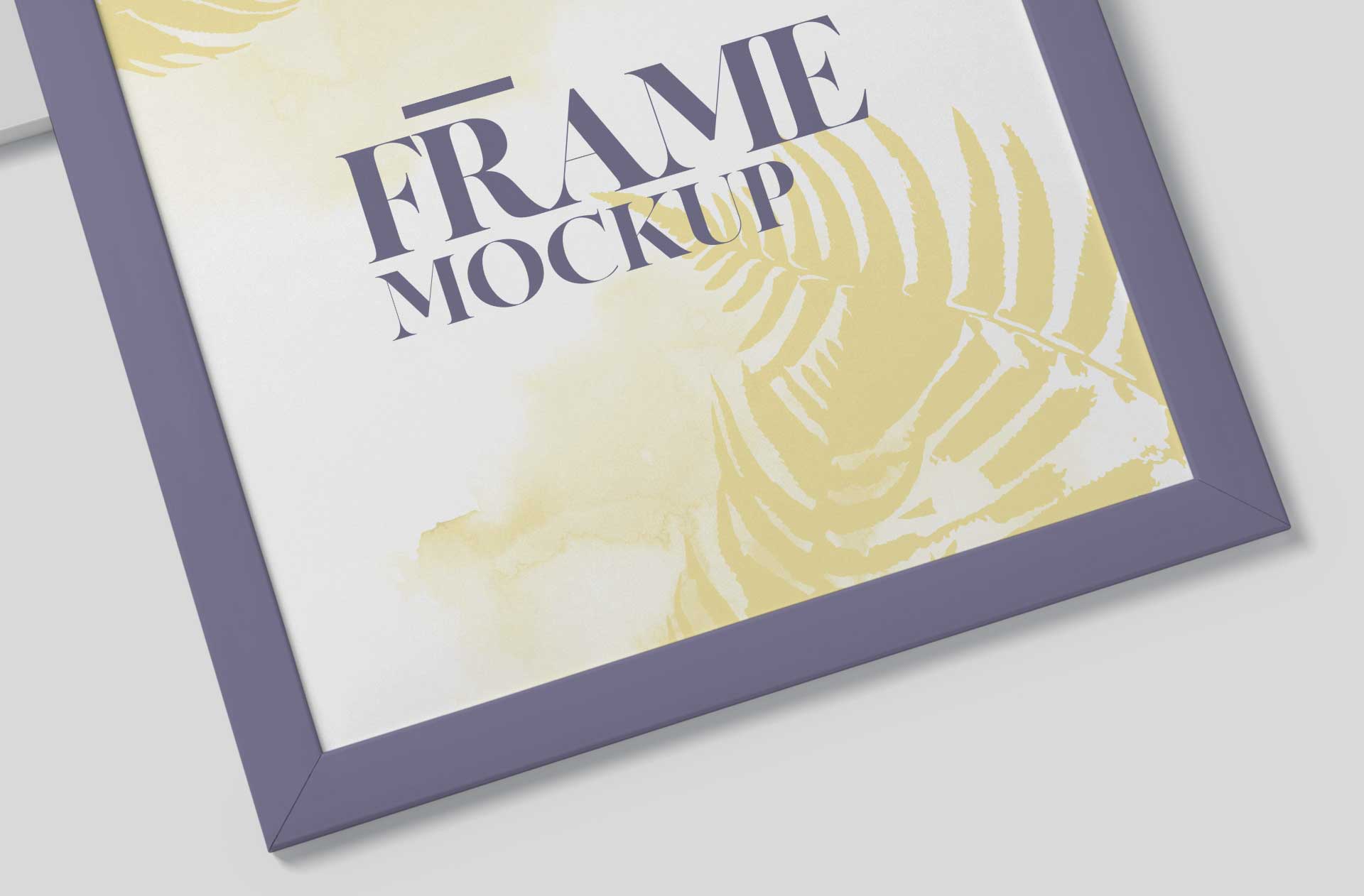 advertising frame