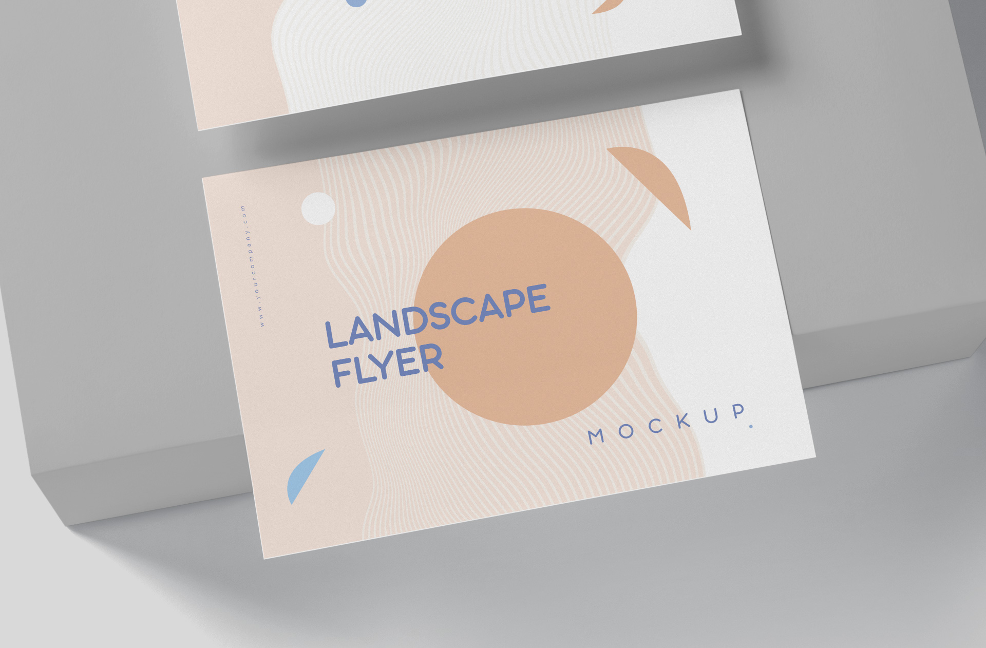 advertising mock-up