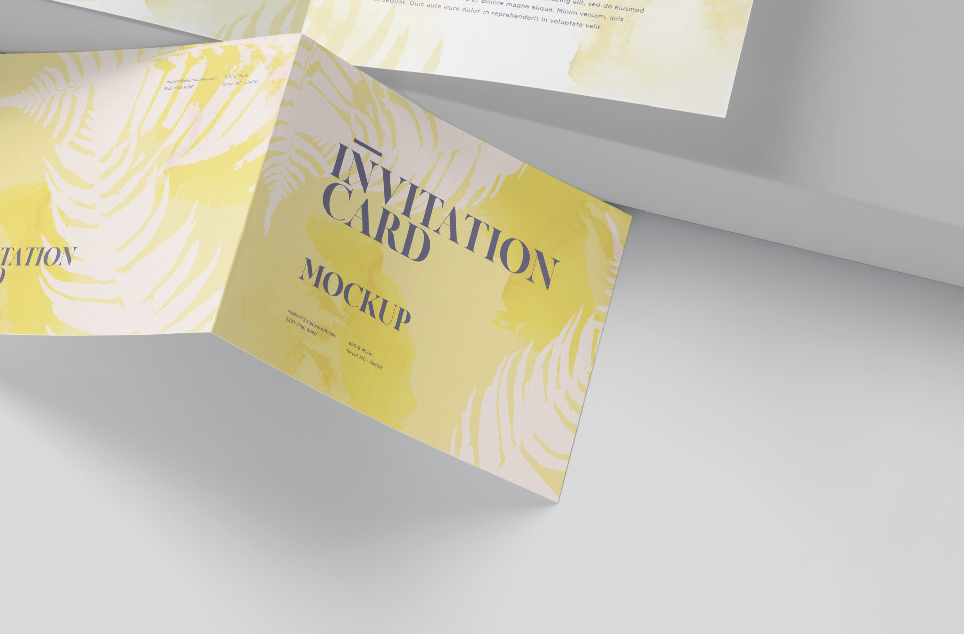 bi-fold card
