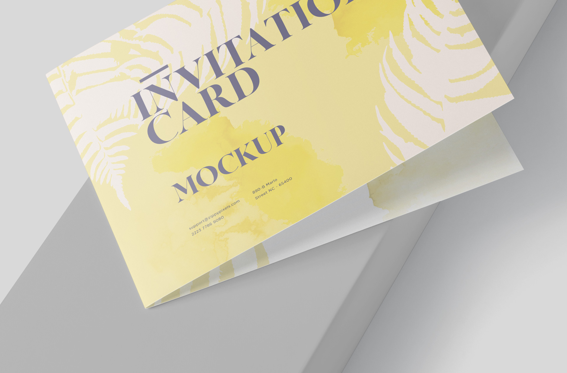 bi-fold invitation