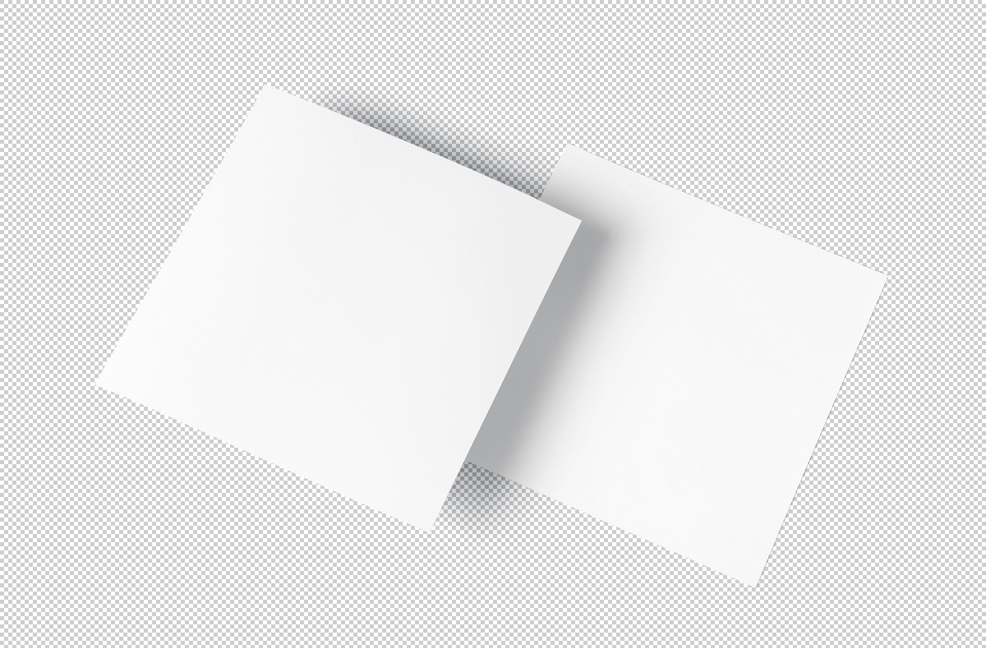 A5 invitation mockup