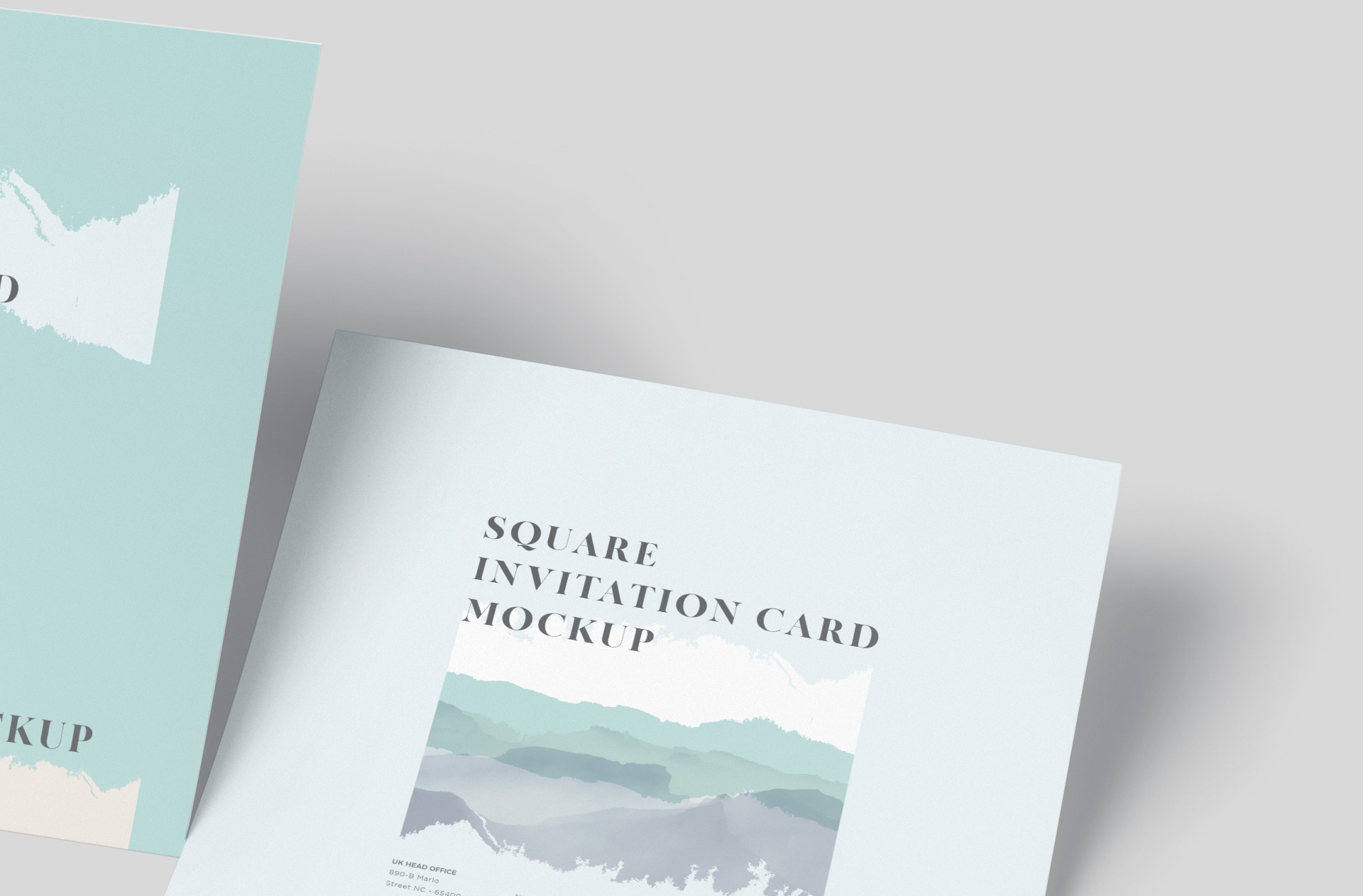 A5 invitation template