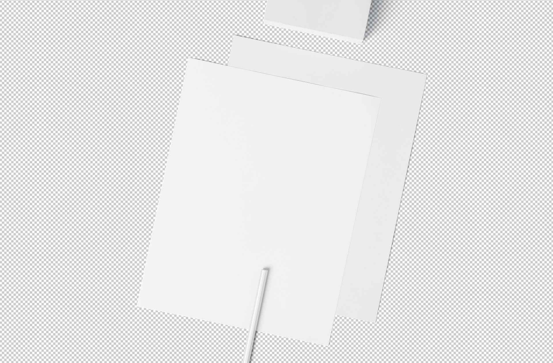 branding letter mockup