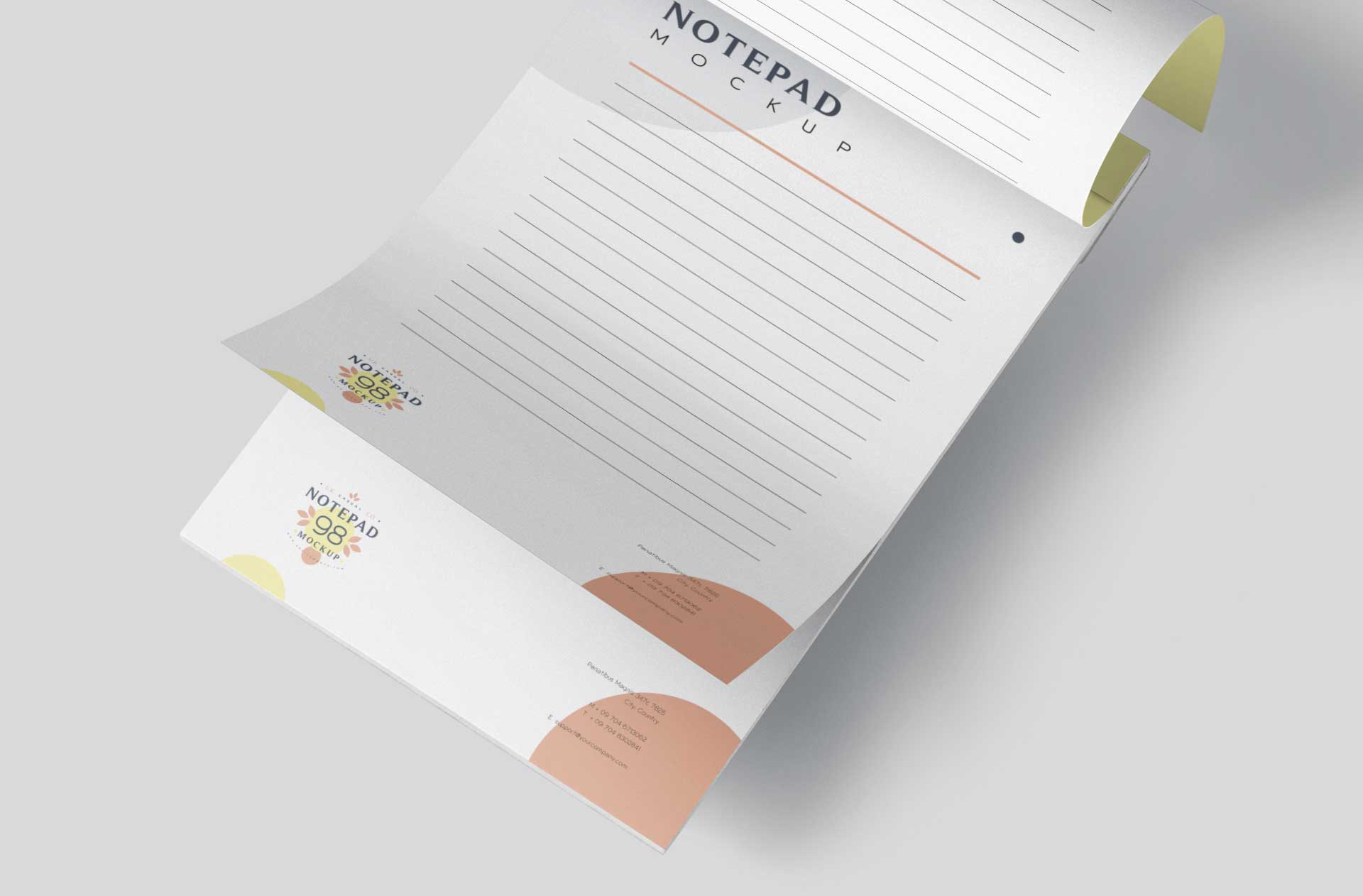 corporate stationery mockup