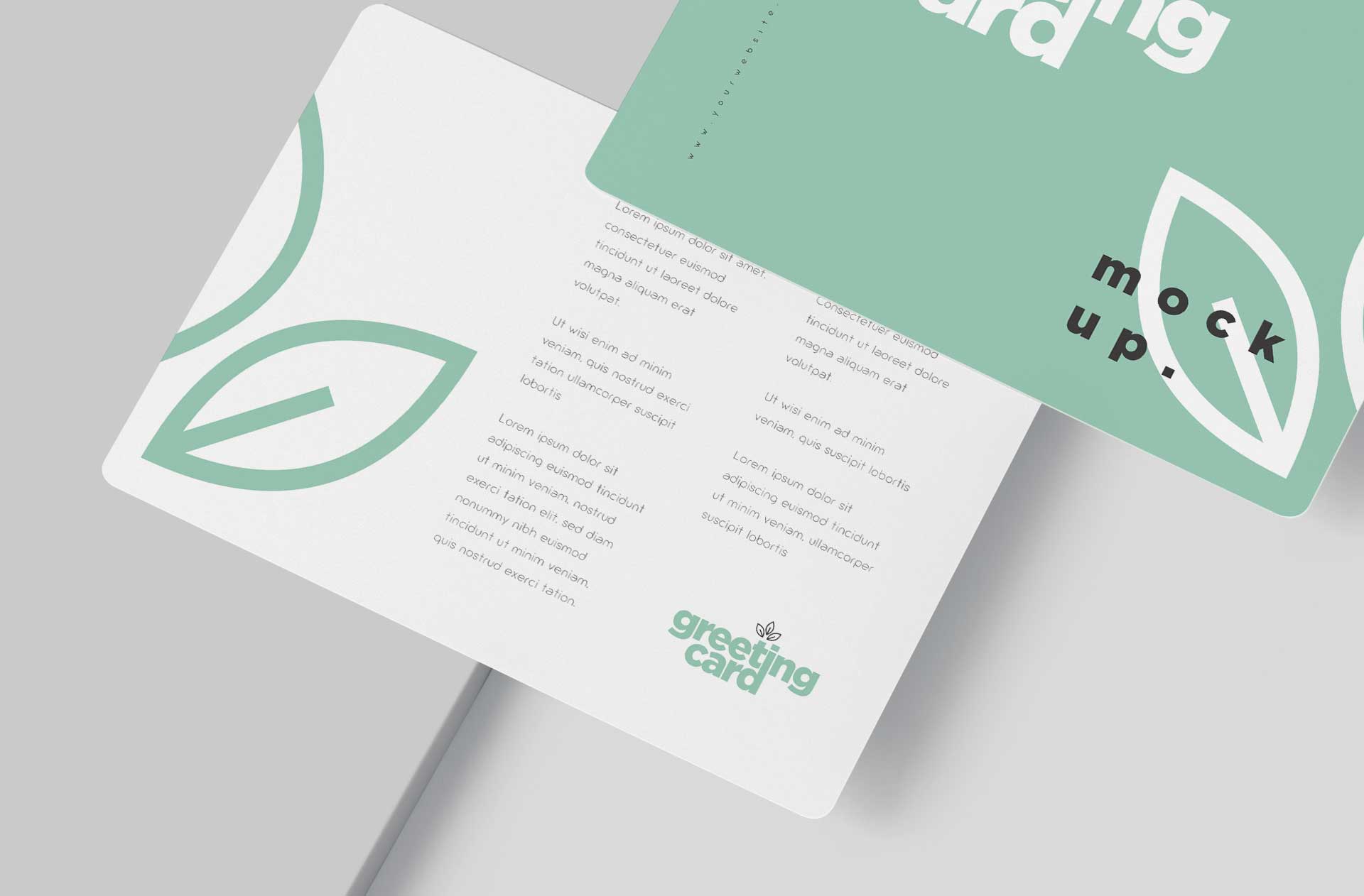artistic card layout