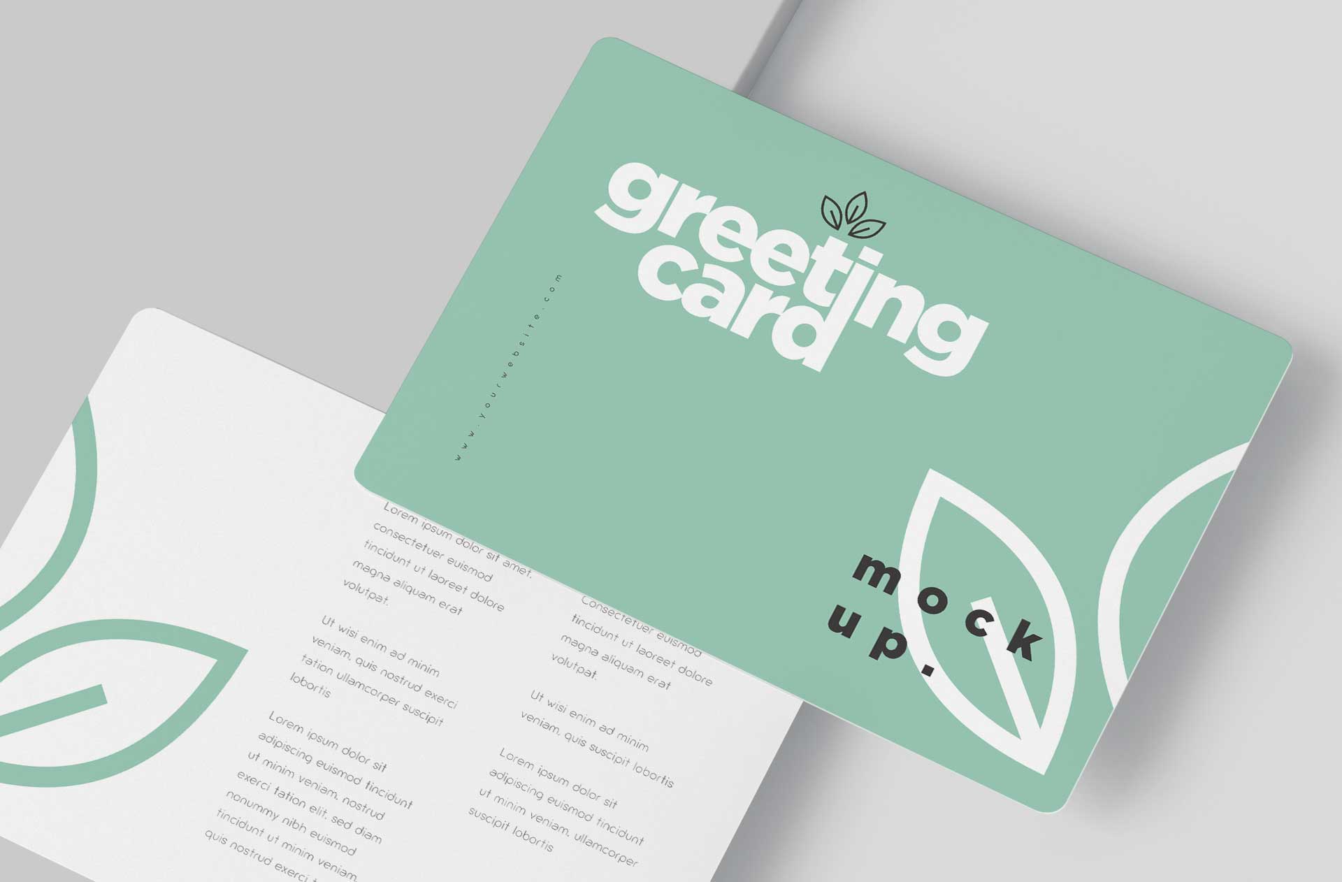 artistic card layout