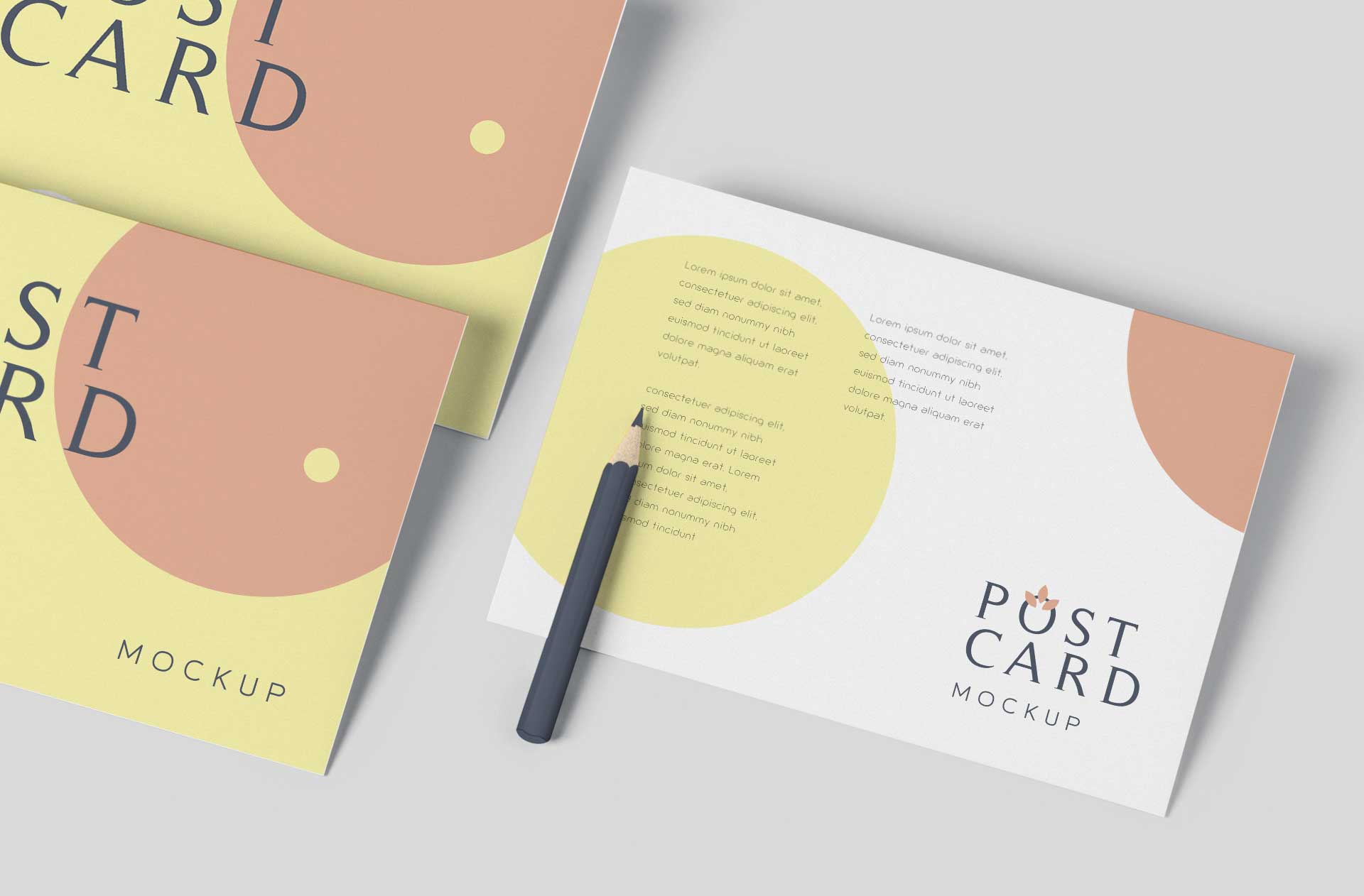 branding postcard template
