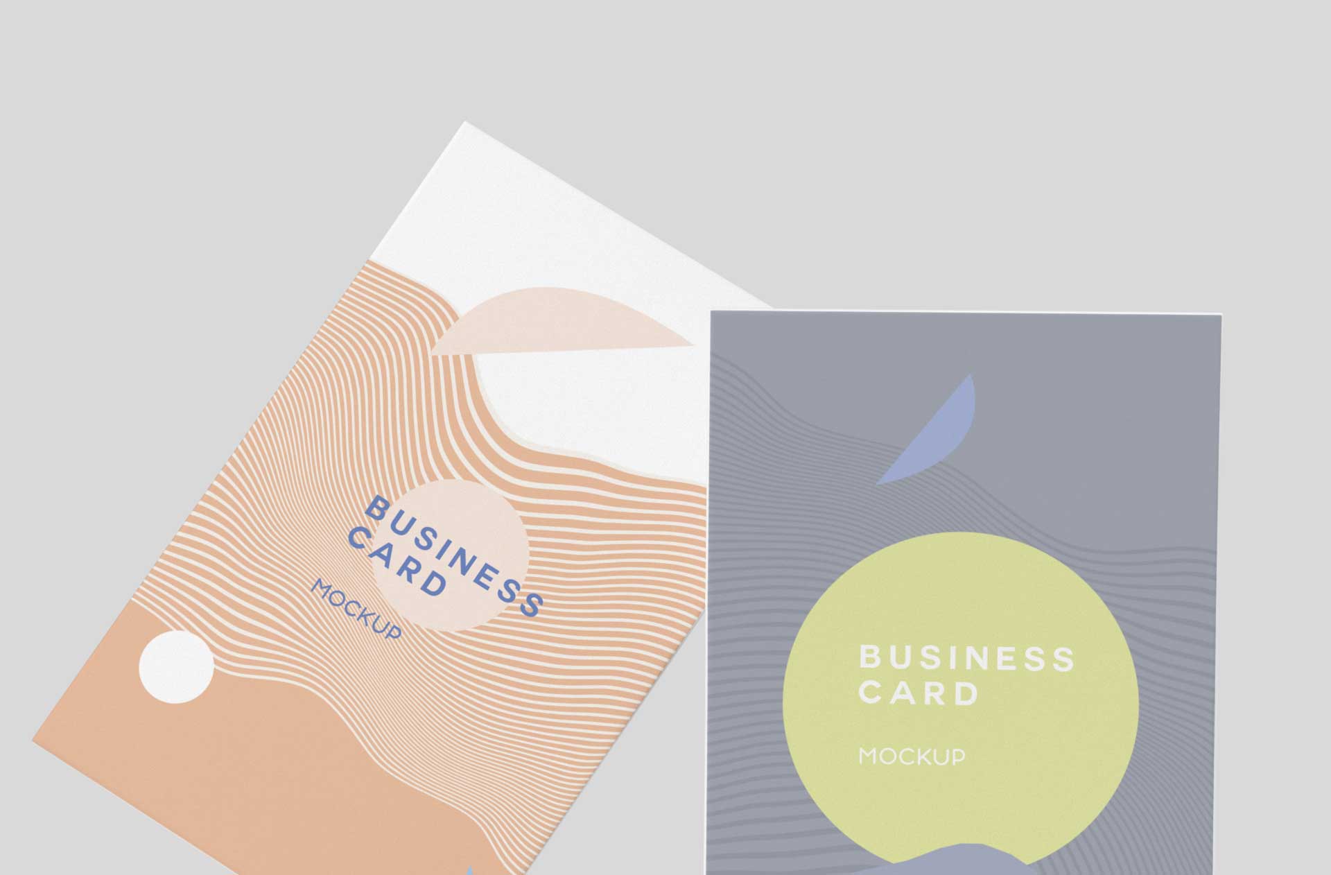 business card mock-up