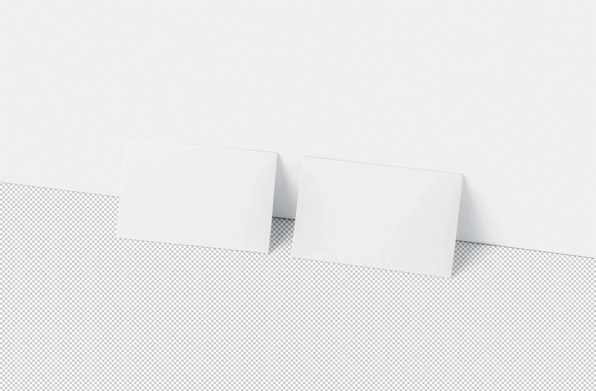 elegant name card mockup