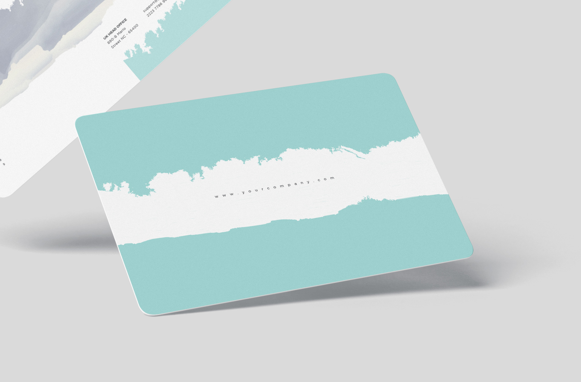 bank card mock-up