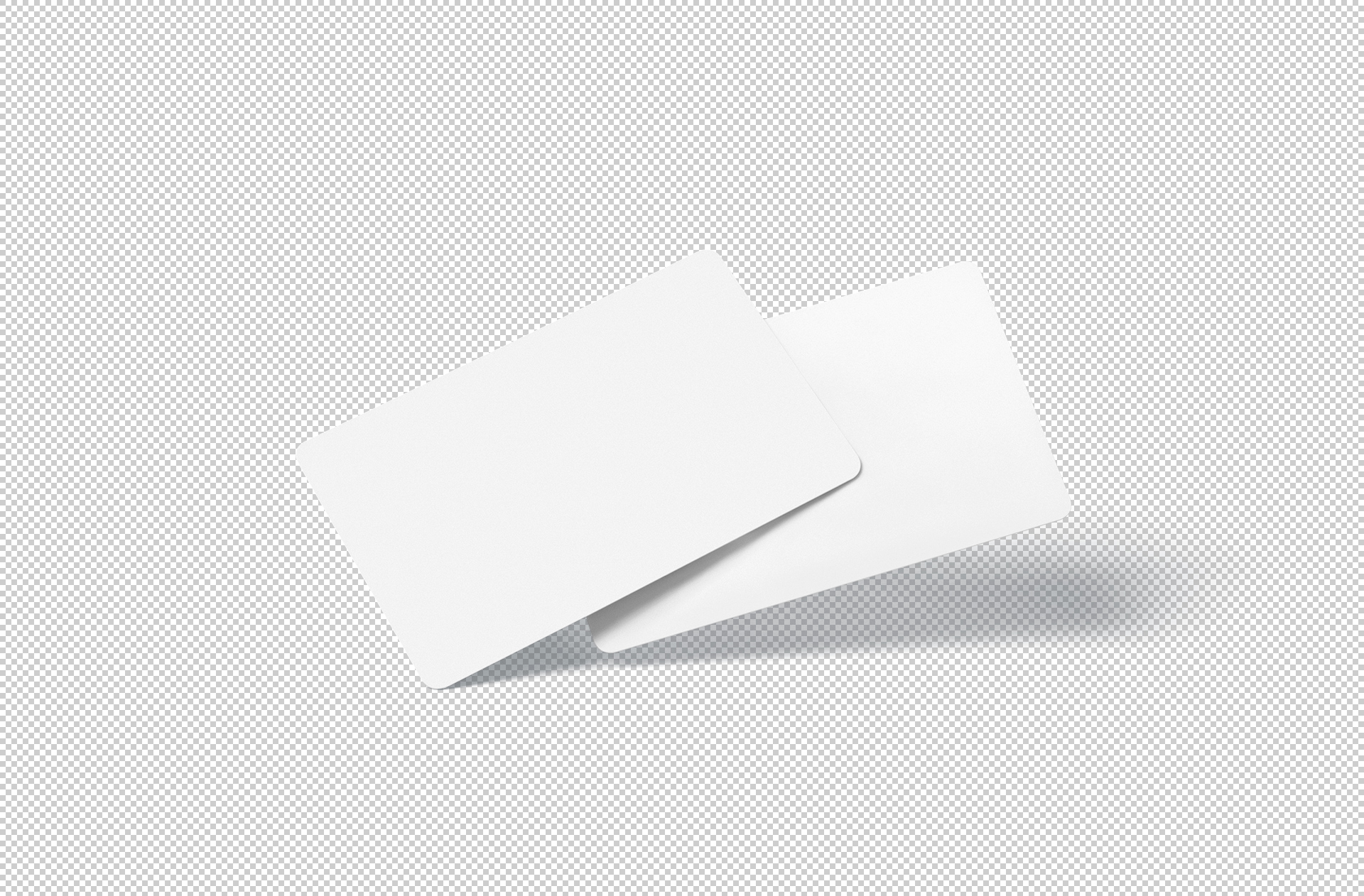 bank card mock-up