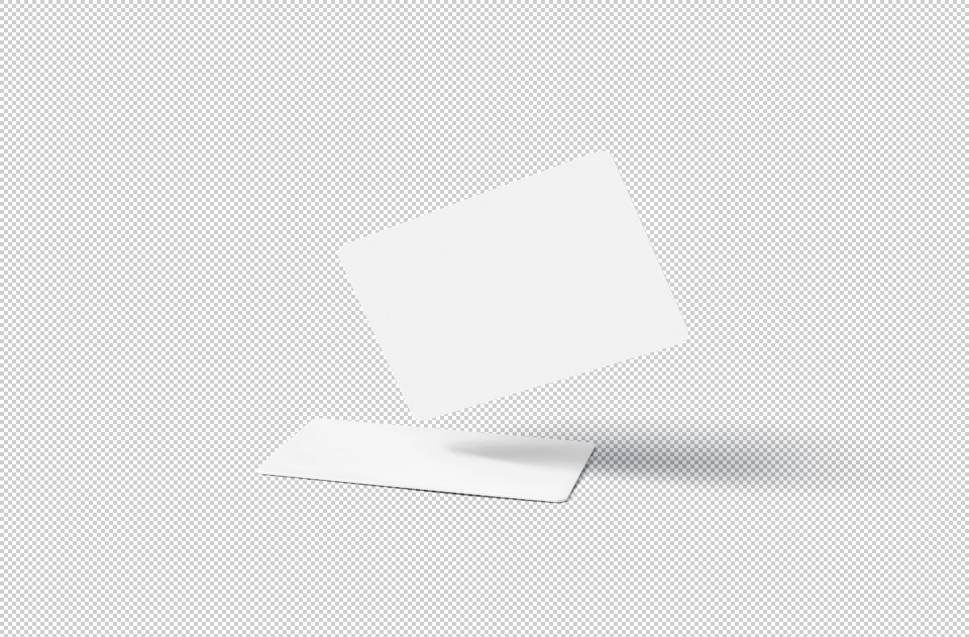 bank card mock-up