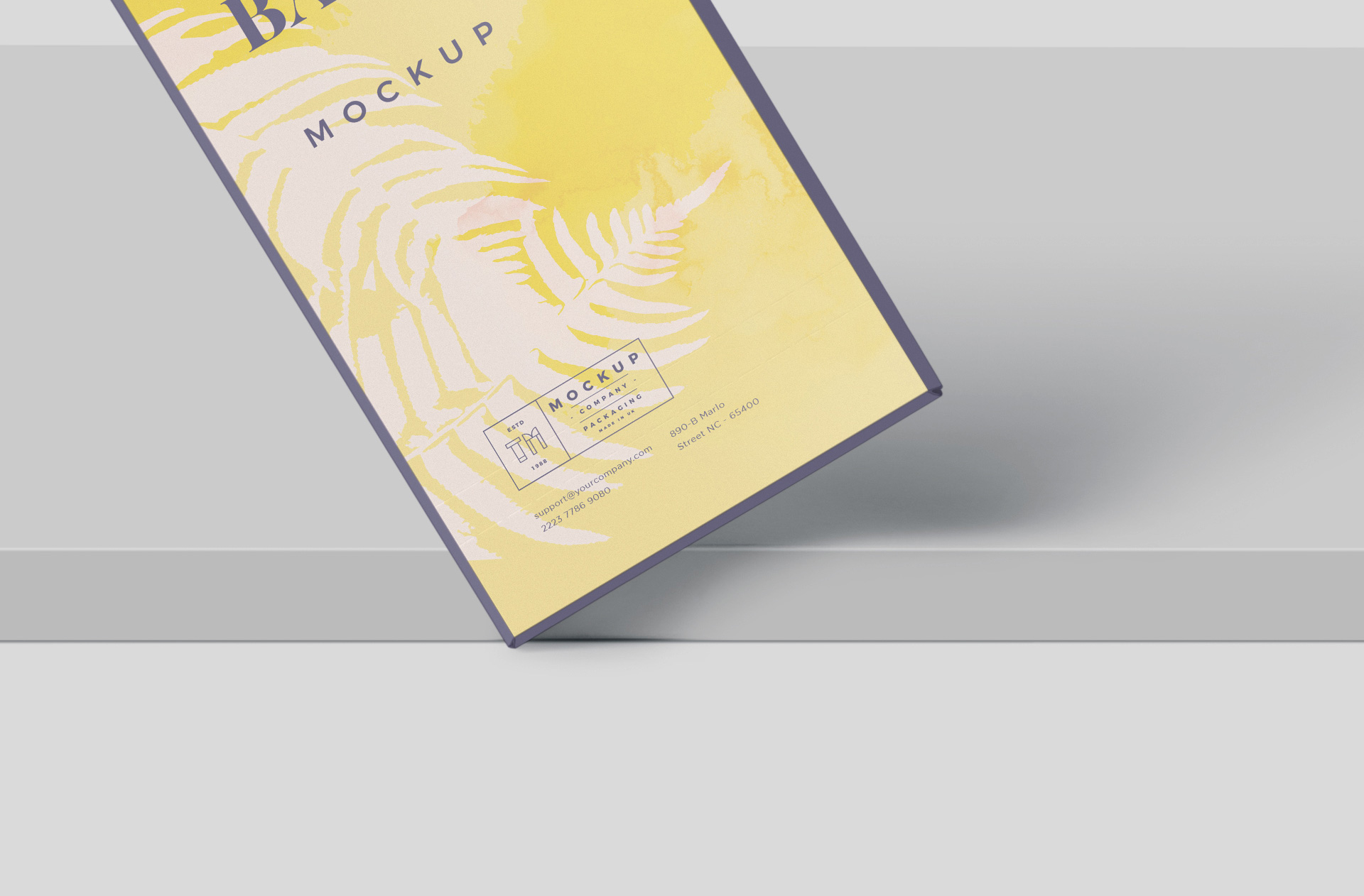 chocolate bar mock-up