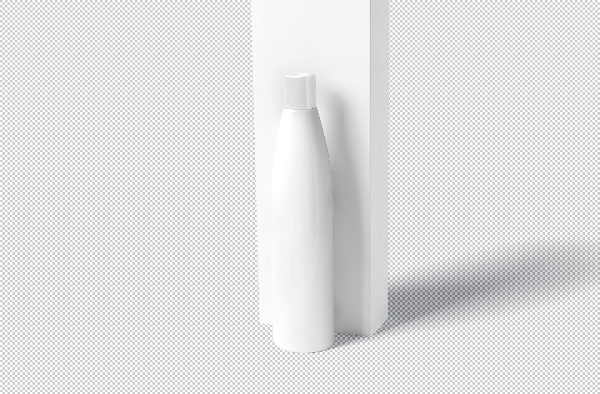 cosmetic bottle mock-up