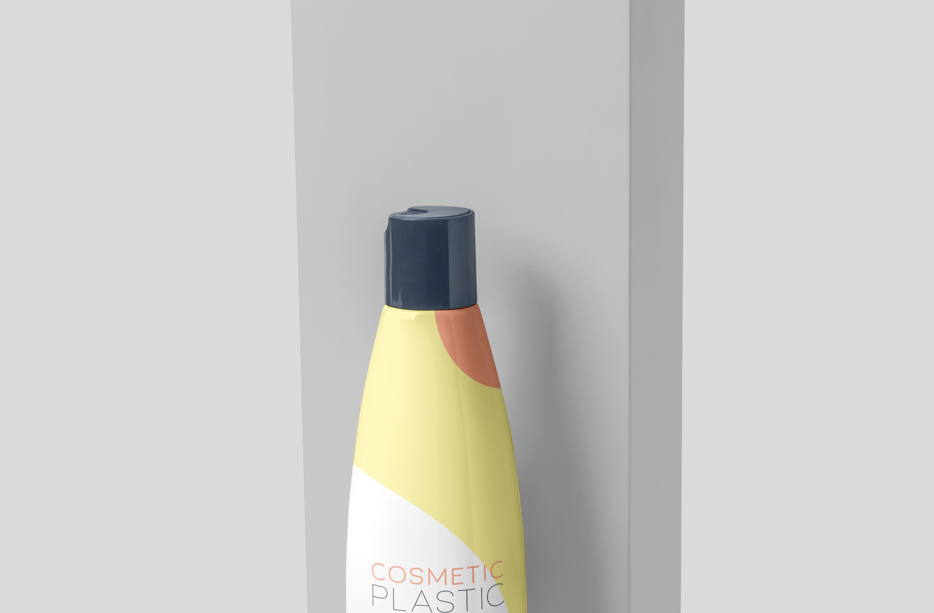 cosmetic bottle mock-up