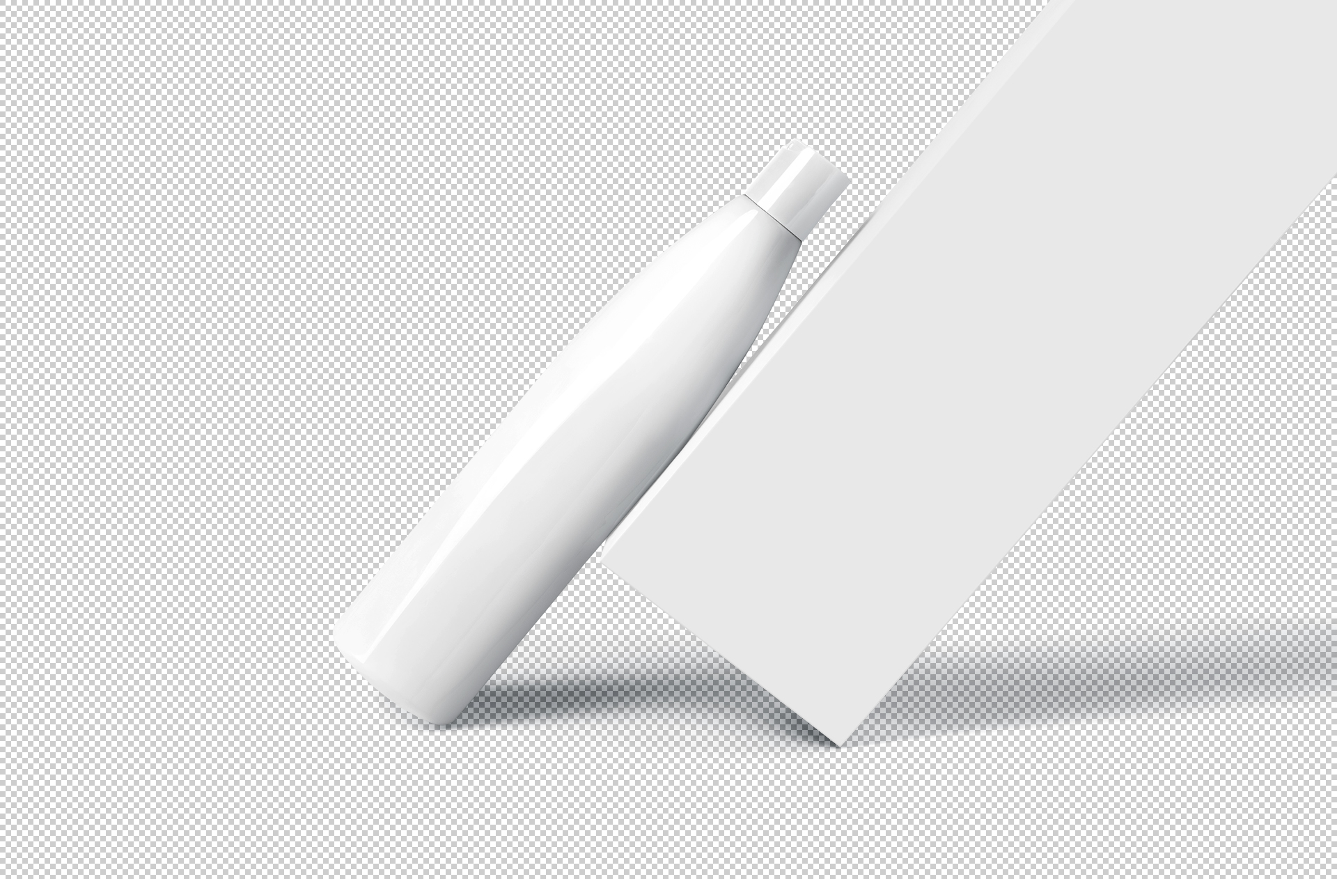 cosmetic bottle mock-up