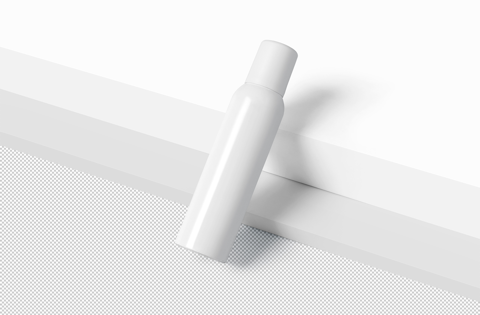 realistic hygiene product packaging