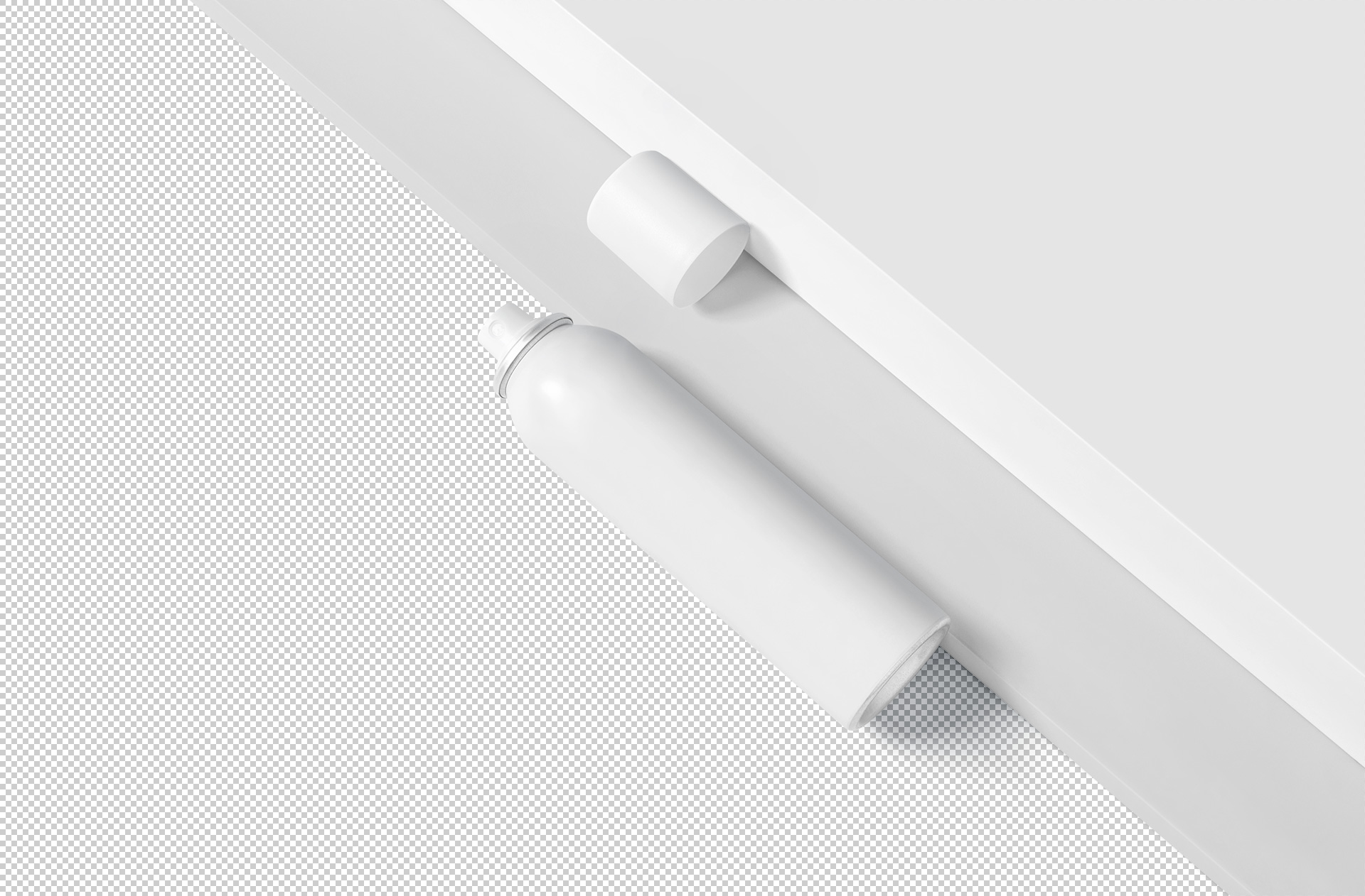 sleek cosmetic bottle PSD