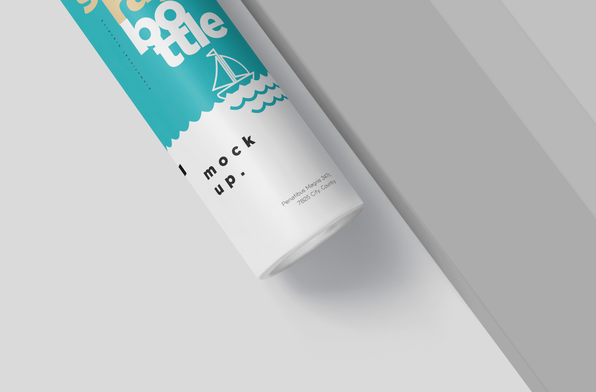 customizable cologne can mockup