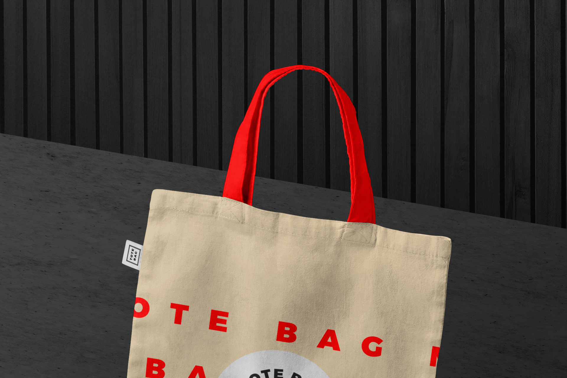 branded shopping bag