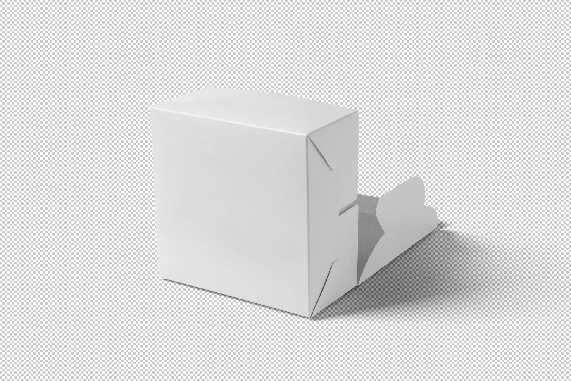 3D food box mock-up