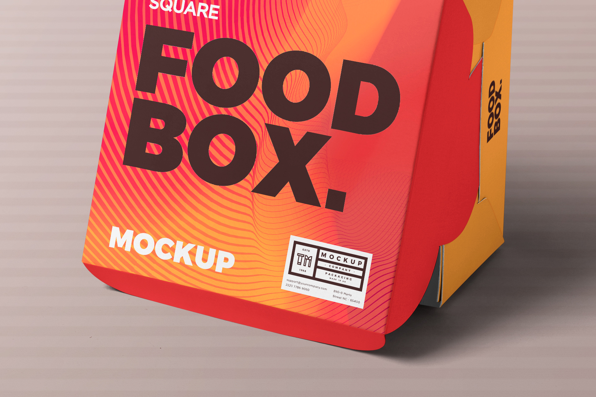 eco-friendly packaging PSD