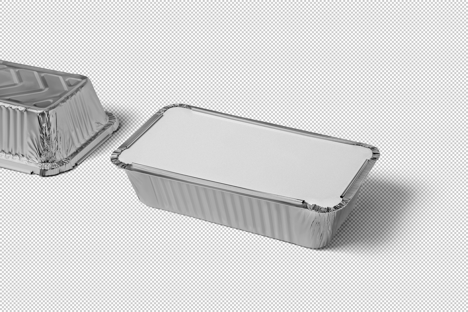 disposable food container PSD