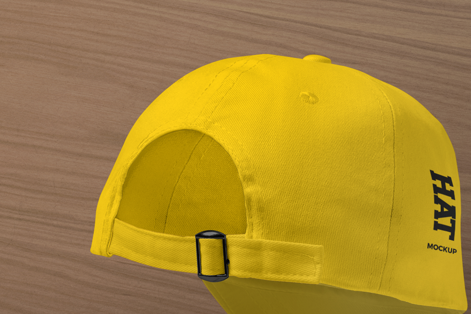 back view hat PSD