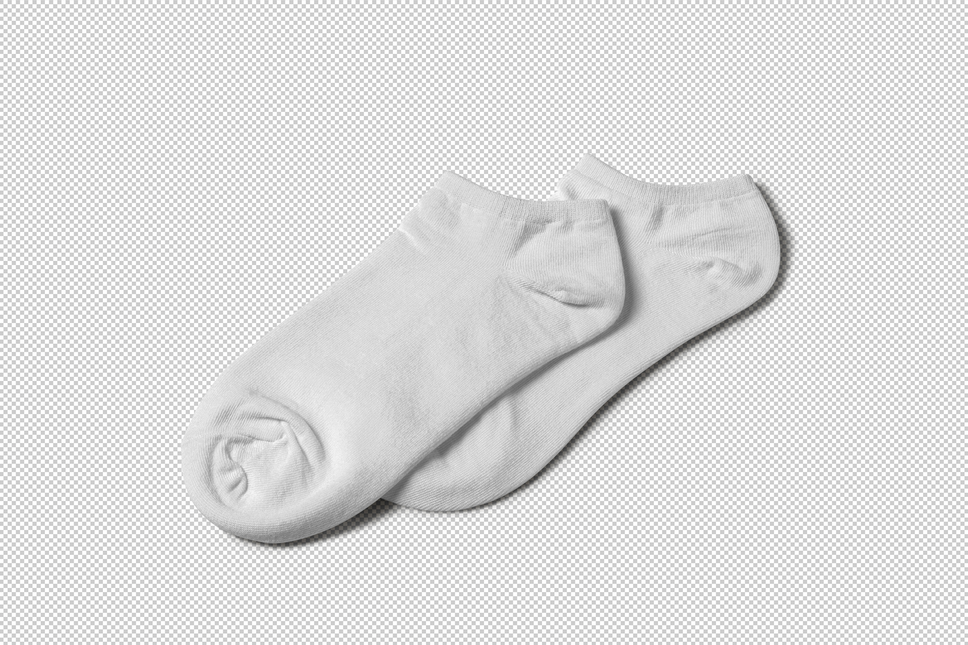 ankle socks mock-up