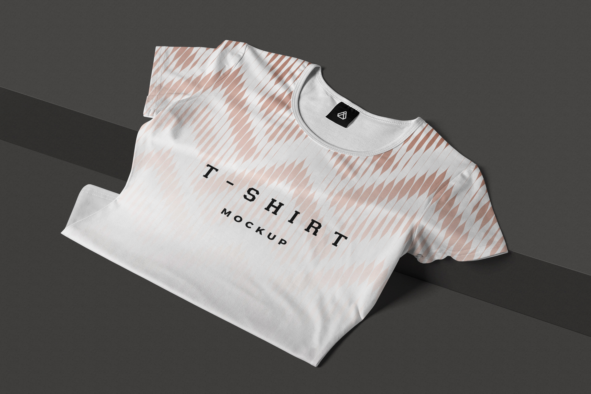Women’s T-Shirt Mockup High-Resolution Apparel PSD