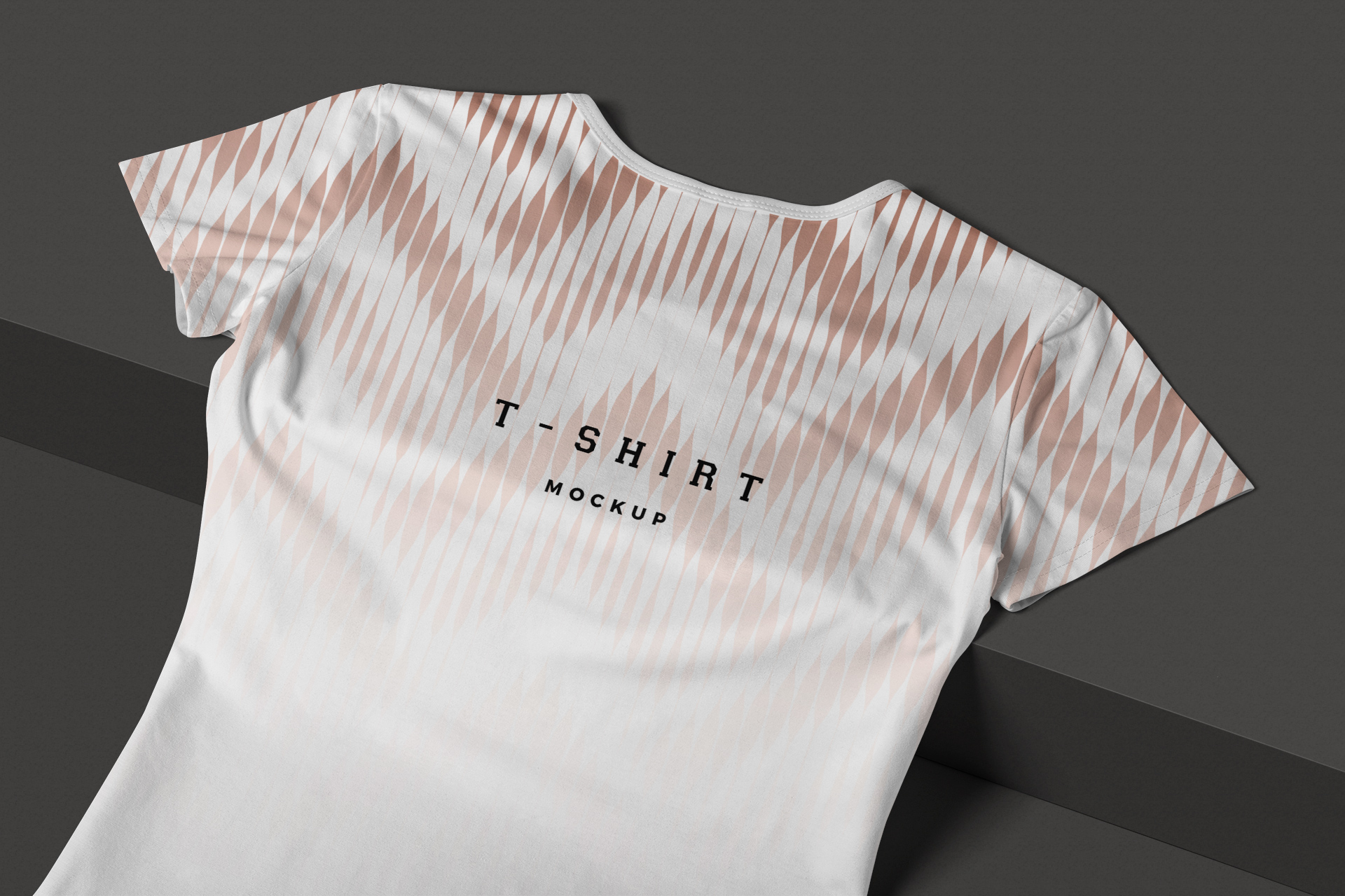 Classic Women’s T-Shirt Mockup Customizable PSD