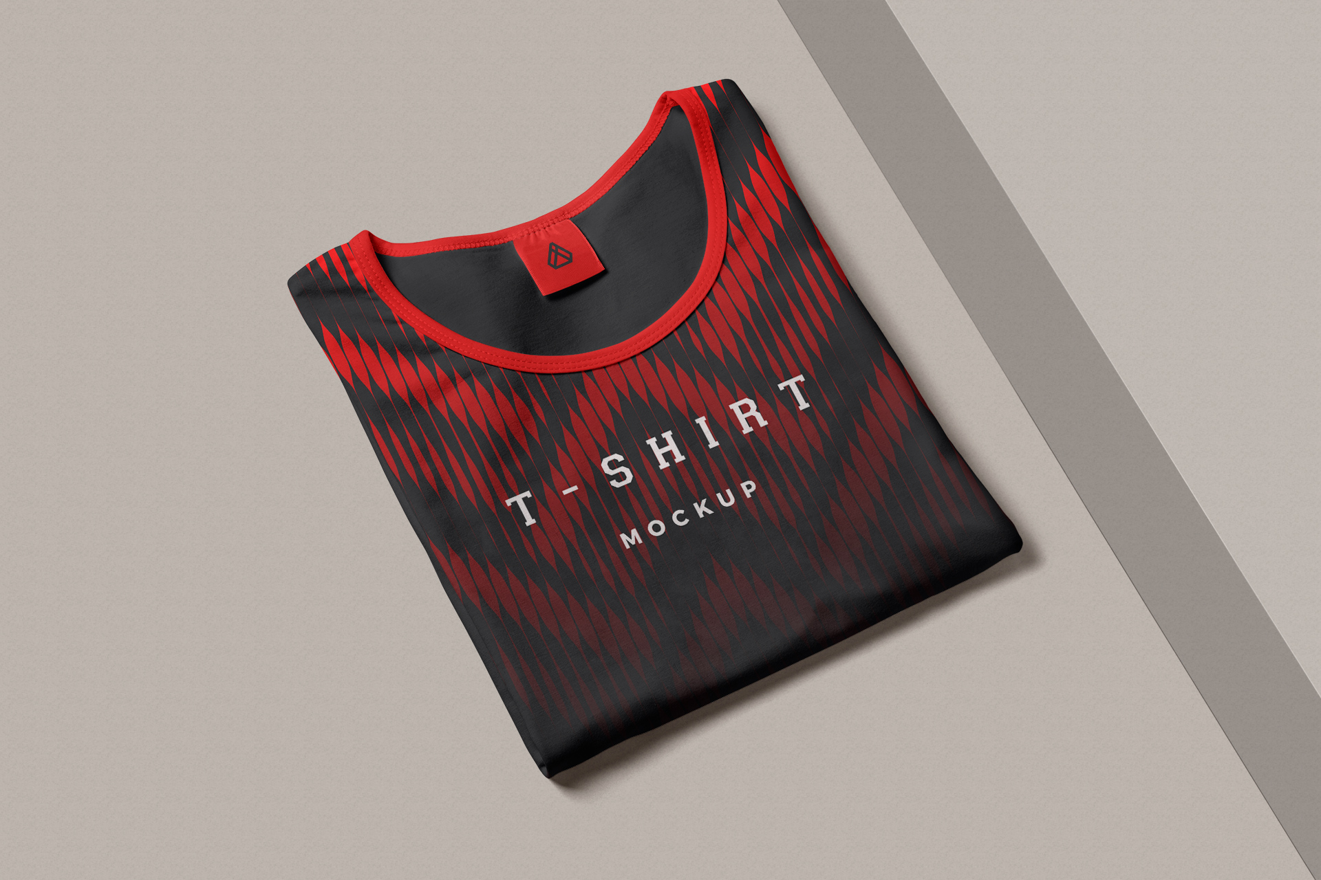 Premium Women’s T-Shirt Mockup Realistic Short Sleeve