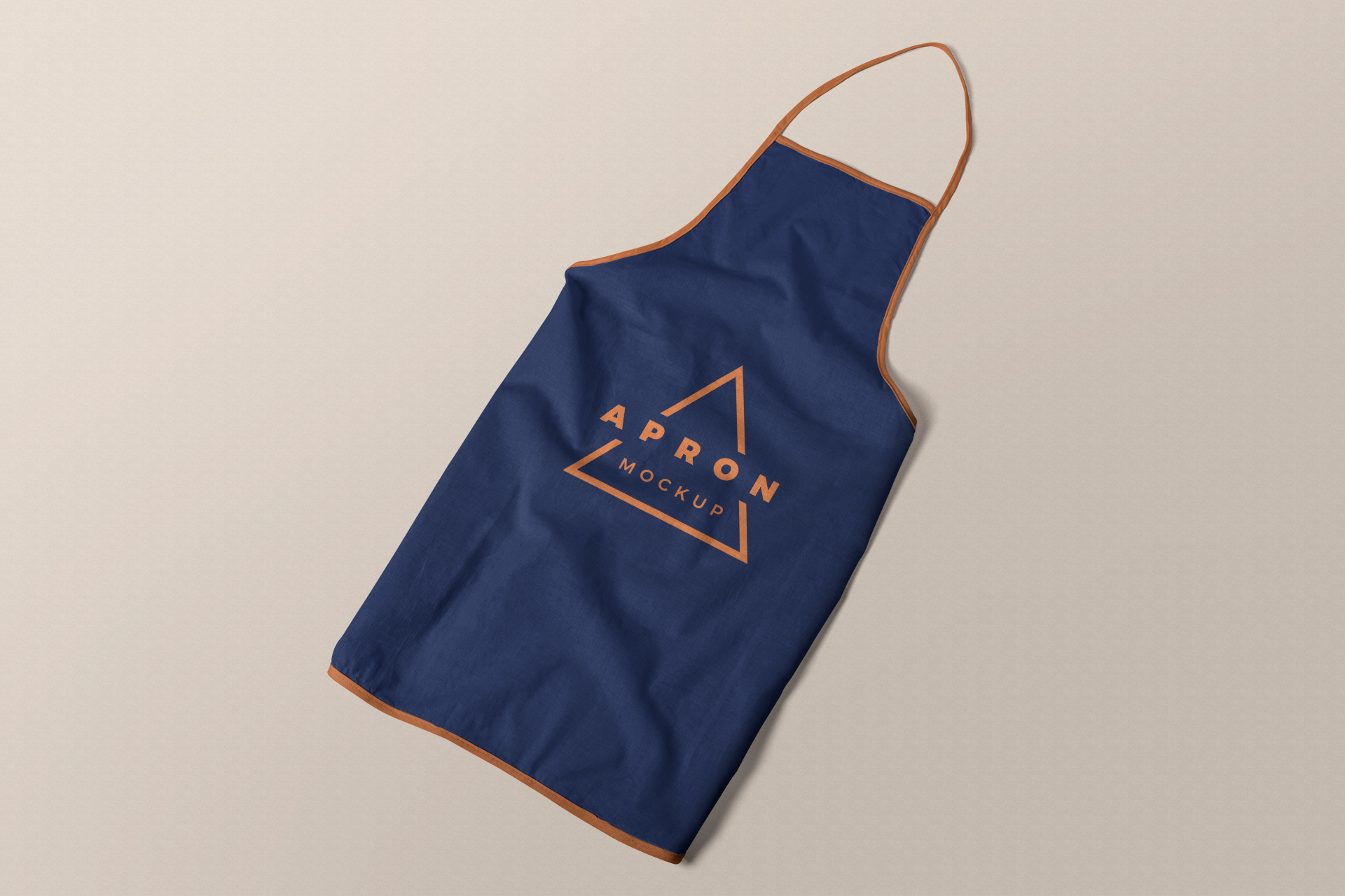 Modern Apron Mockup Stylish Chef Wear PSD