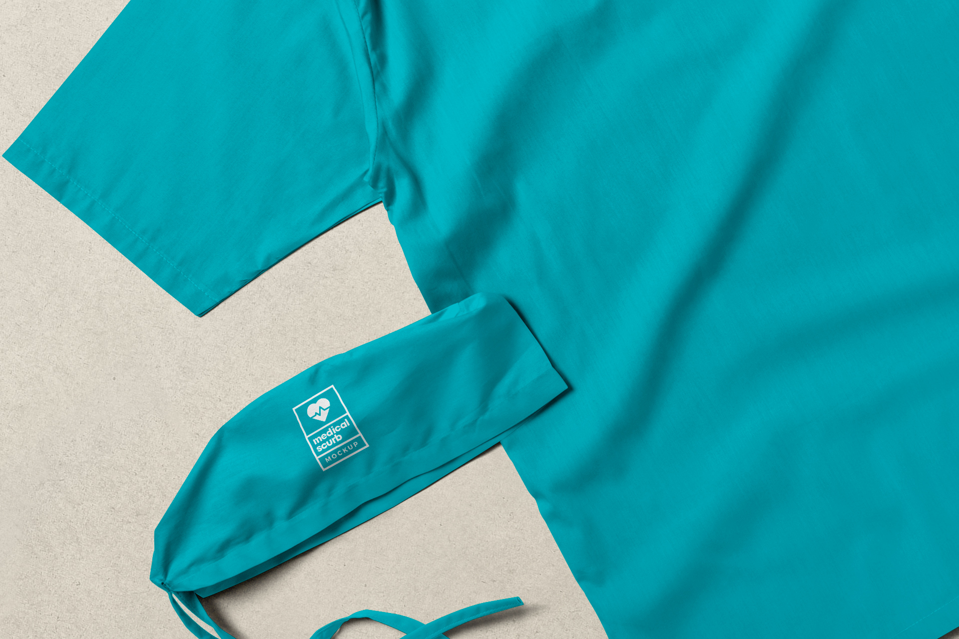breathable scrubs fabric mock-up
