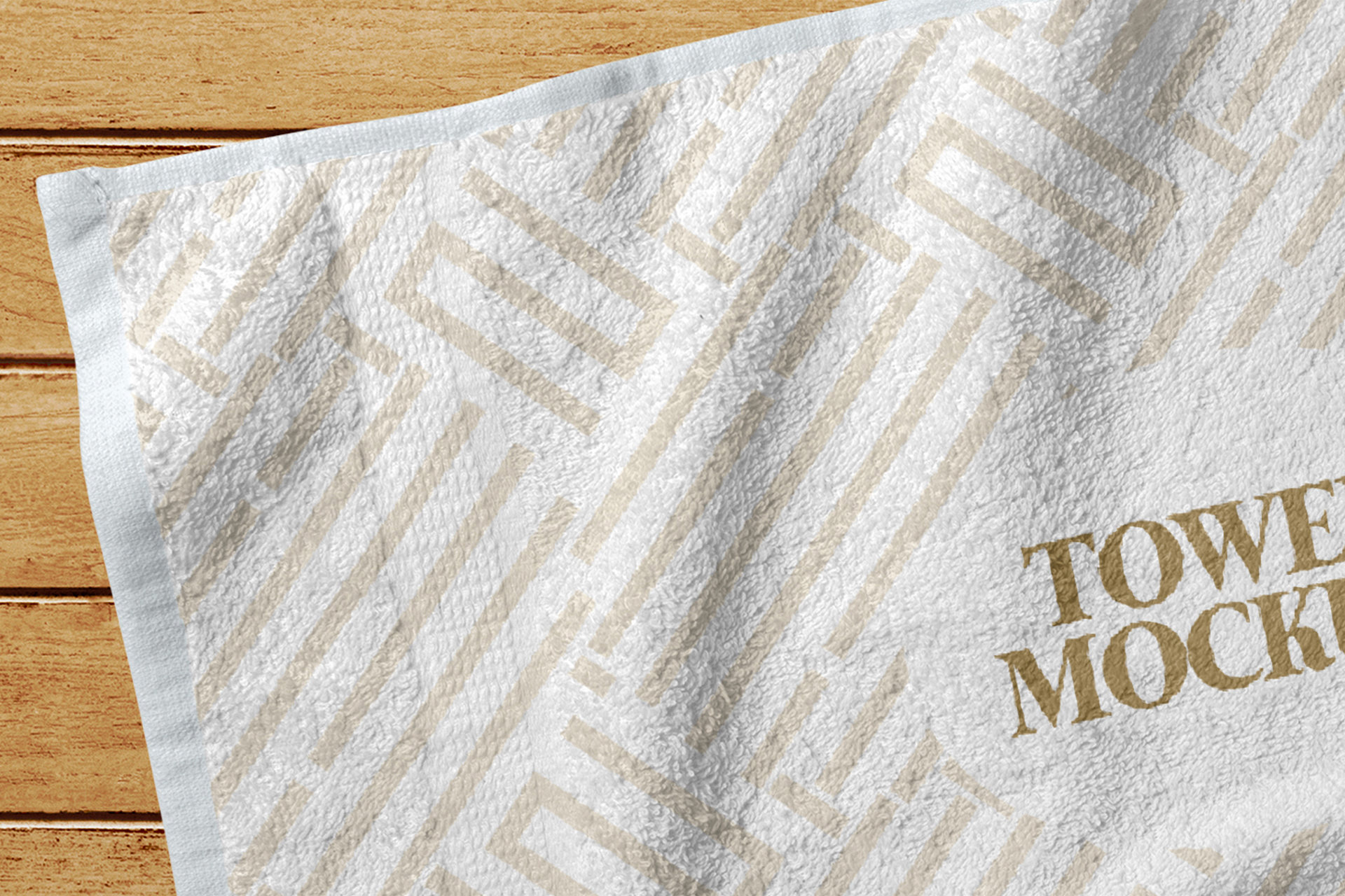 customizable towel template