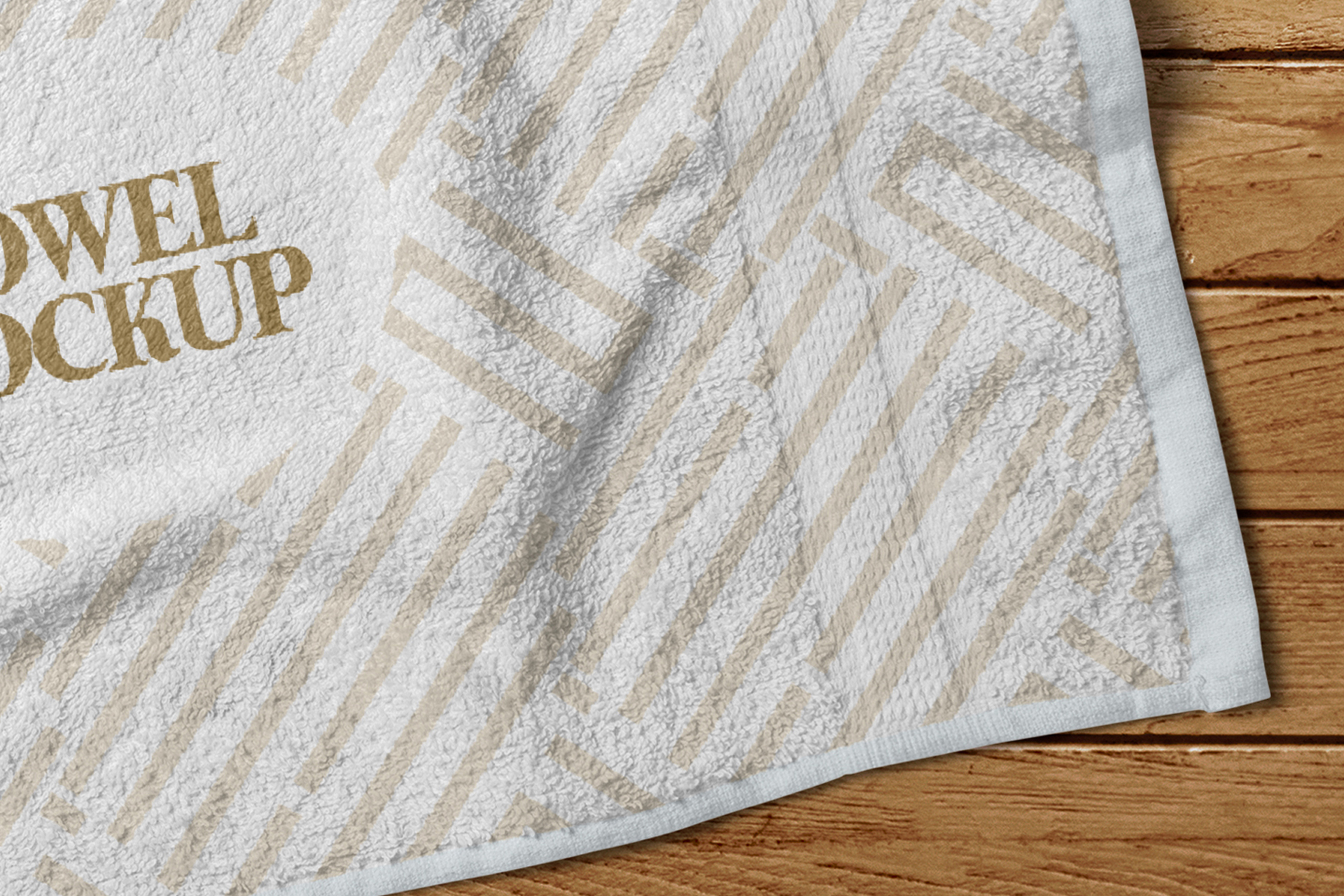 customizable towel template