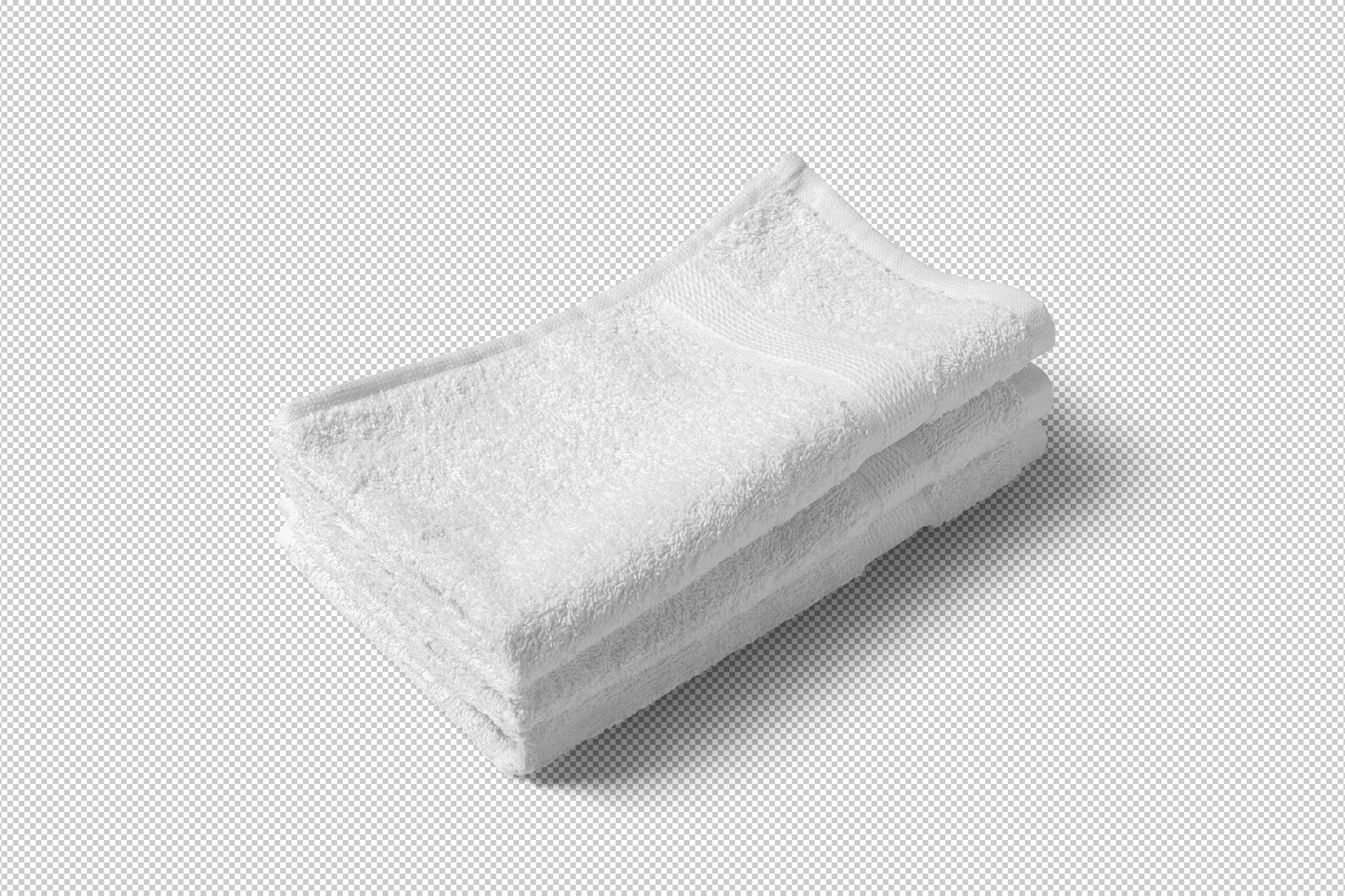 bath towel mock-up