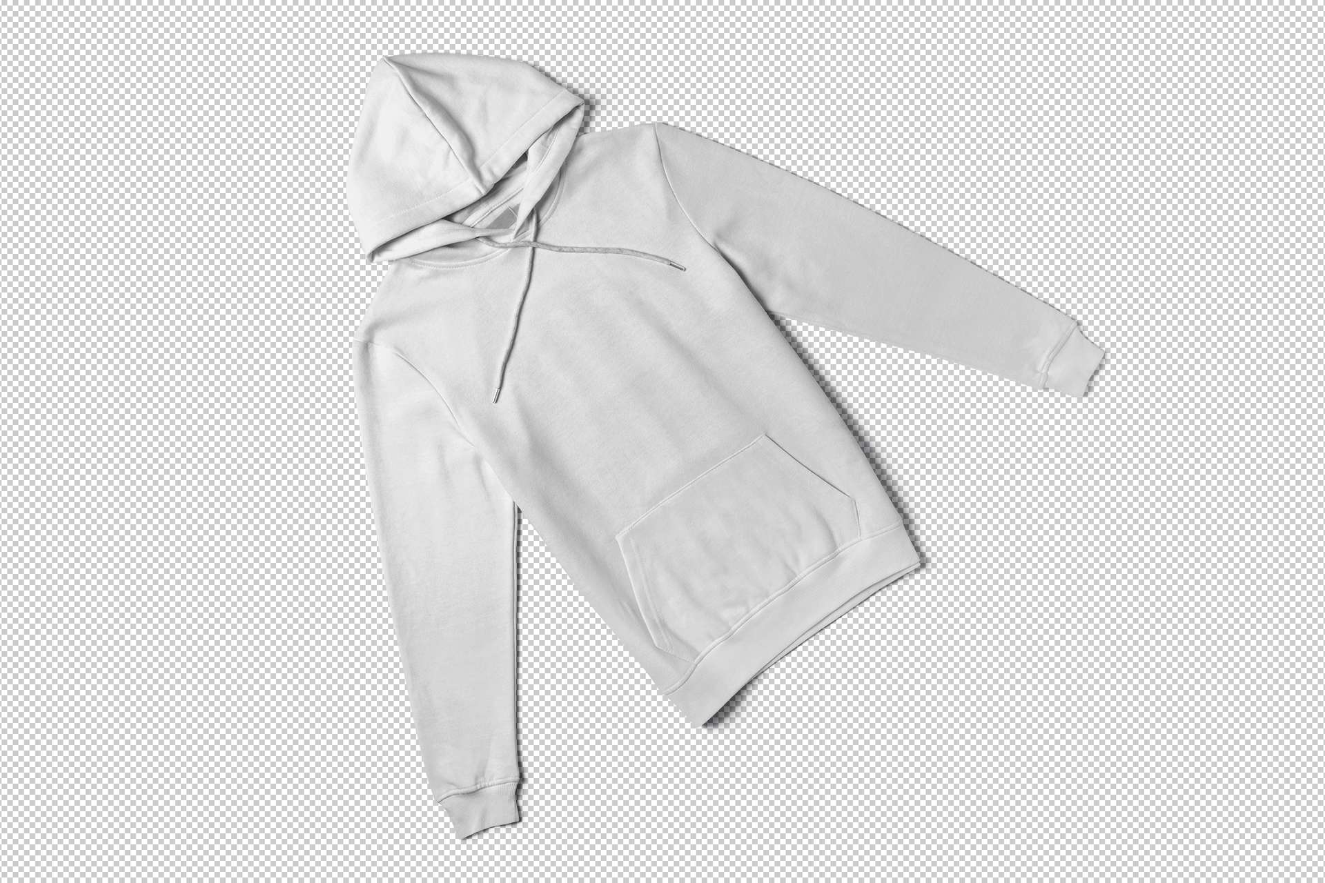 casual hoodie mock-up