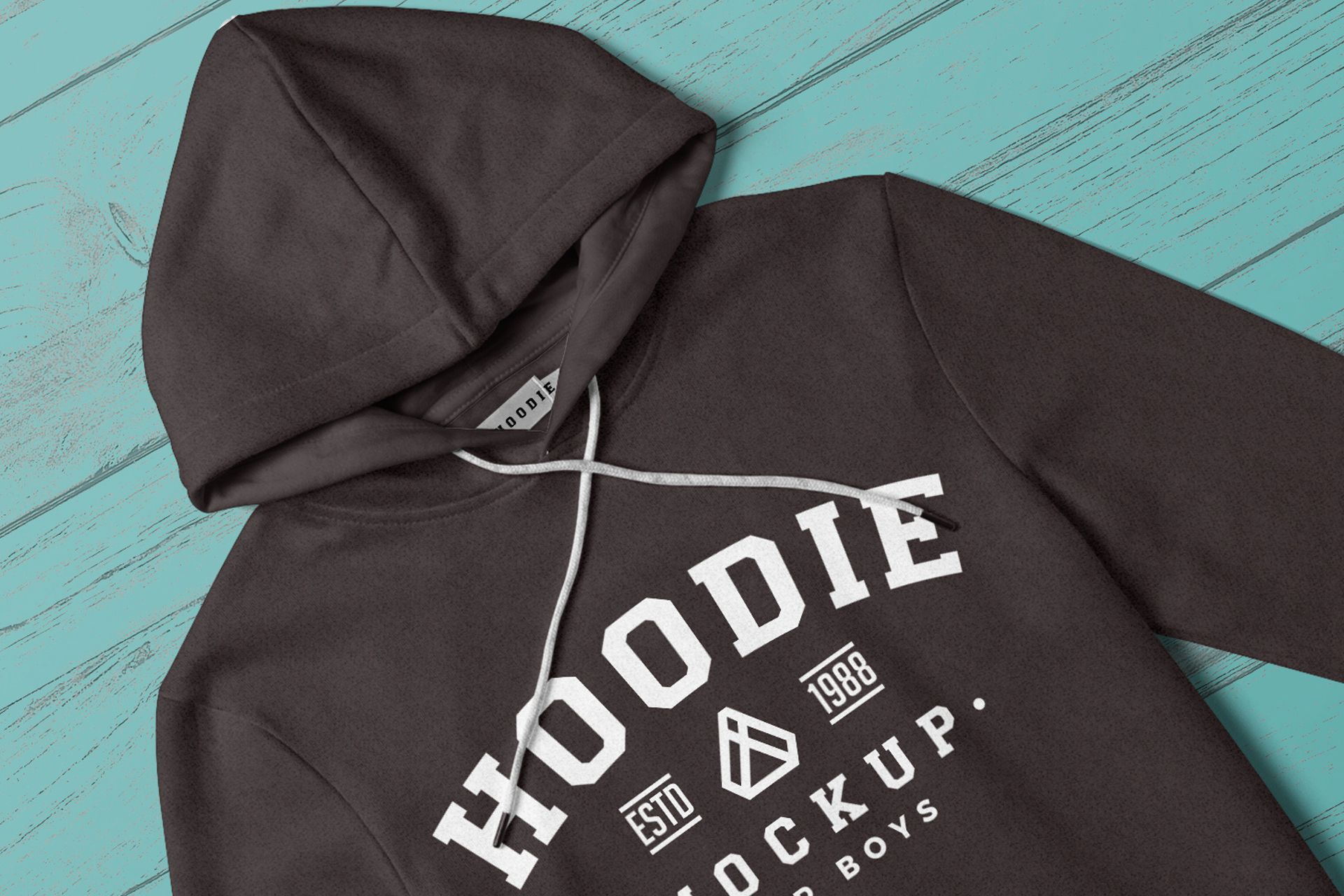 casual hoodie mock-up