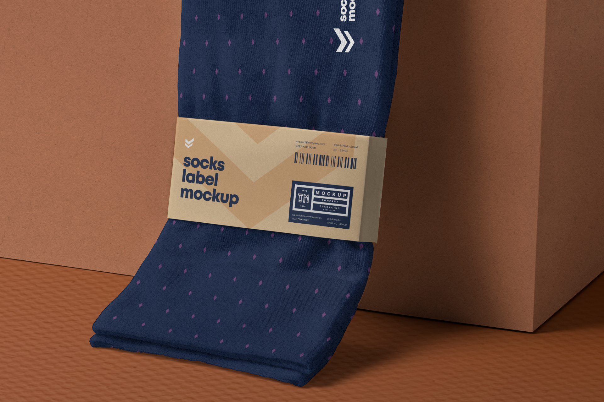 apparel branding mockup